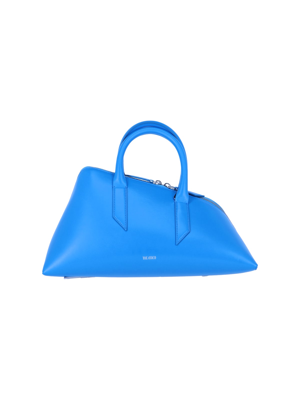 Shop Attico 24h Hand Bag In Turquoise