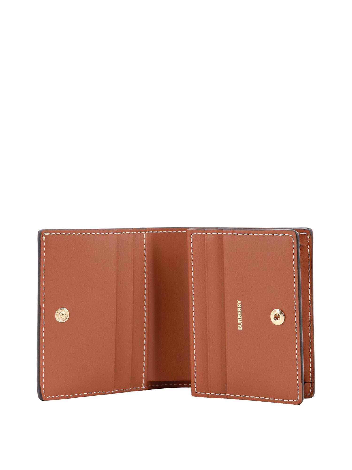 Shop Burberry Wallet In Multicolour