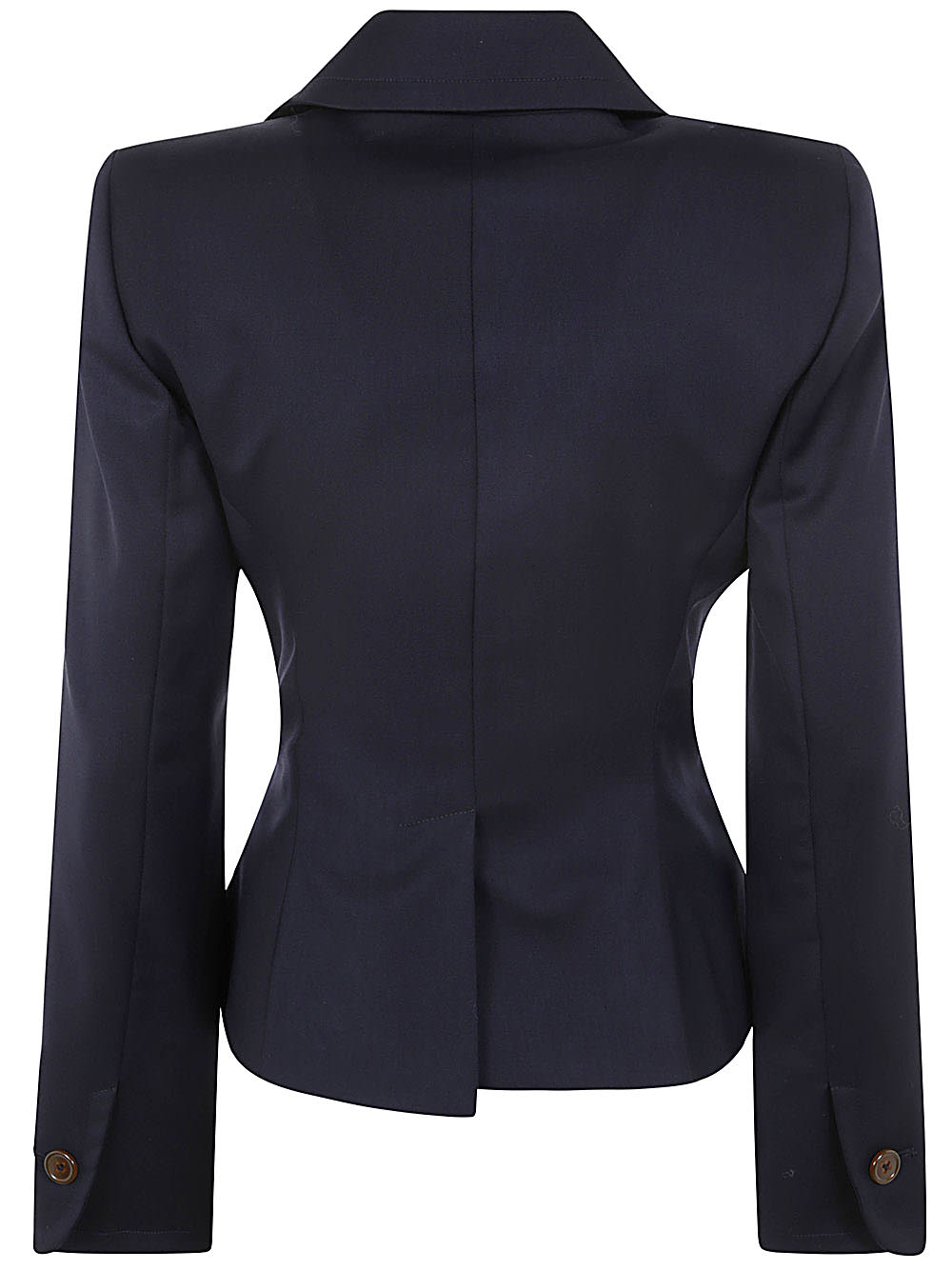 Shop Vivienne Westwood Drunken Tailored Jacket In Navy