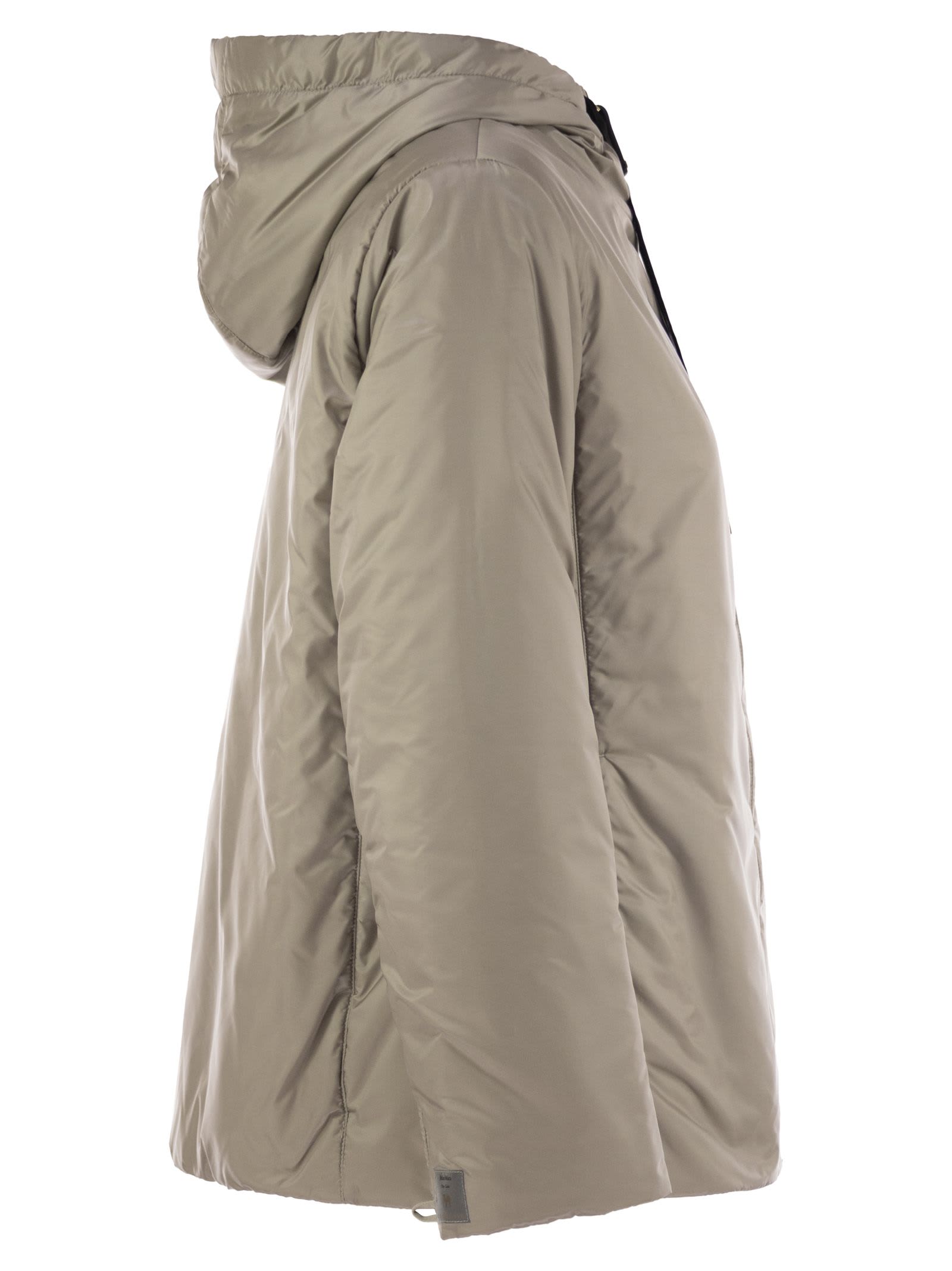 Max Mara The Cube Greenh Down Jacket In White