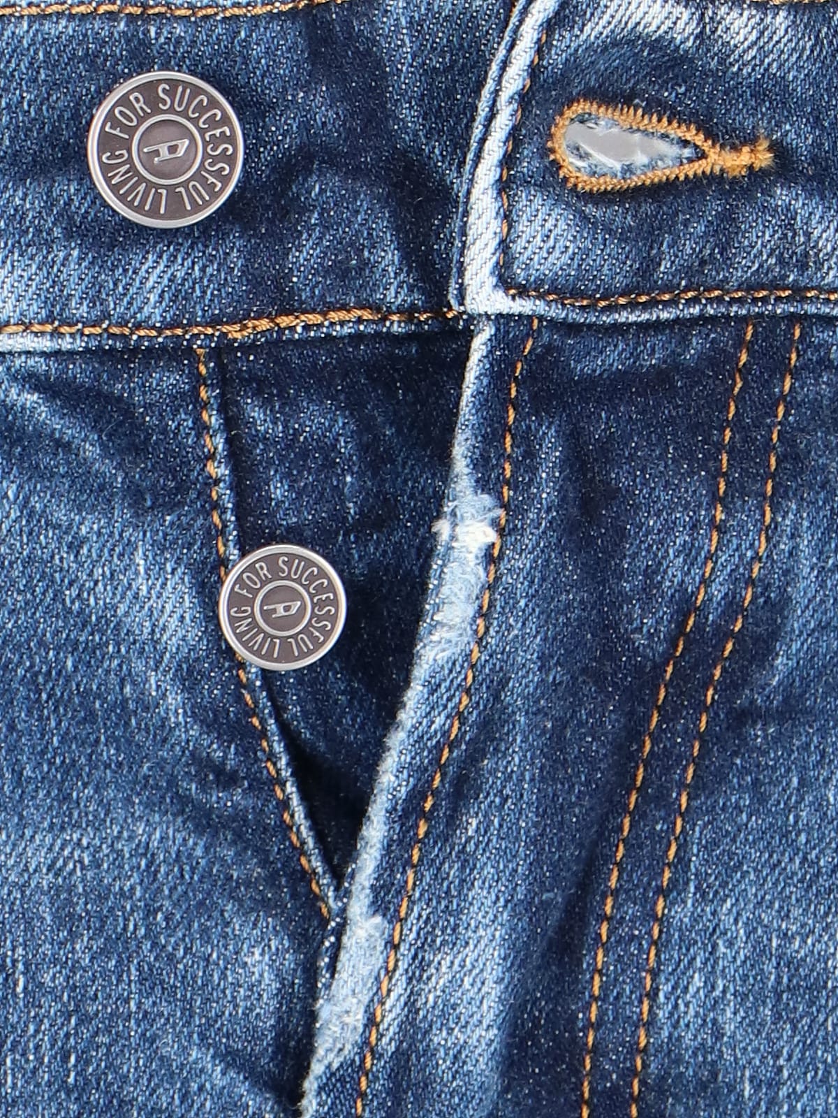 Shop Diesel D-strukt 007l1 Jeans In Blu Lavato