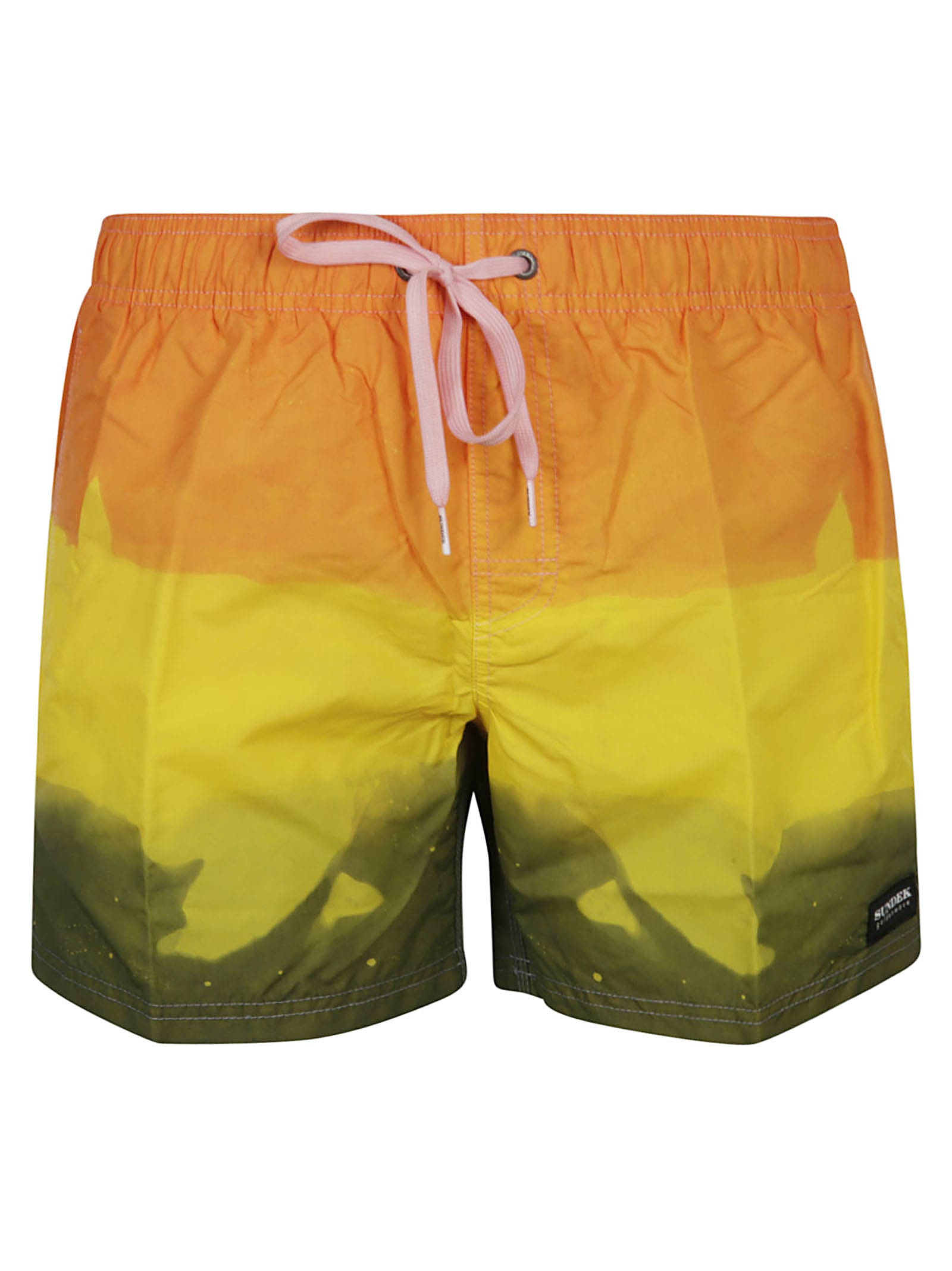 Sundek Tie & dye Swim Shorts
