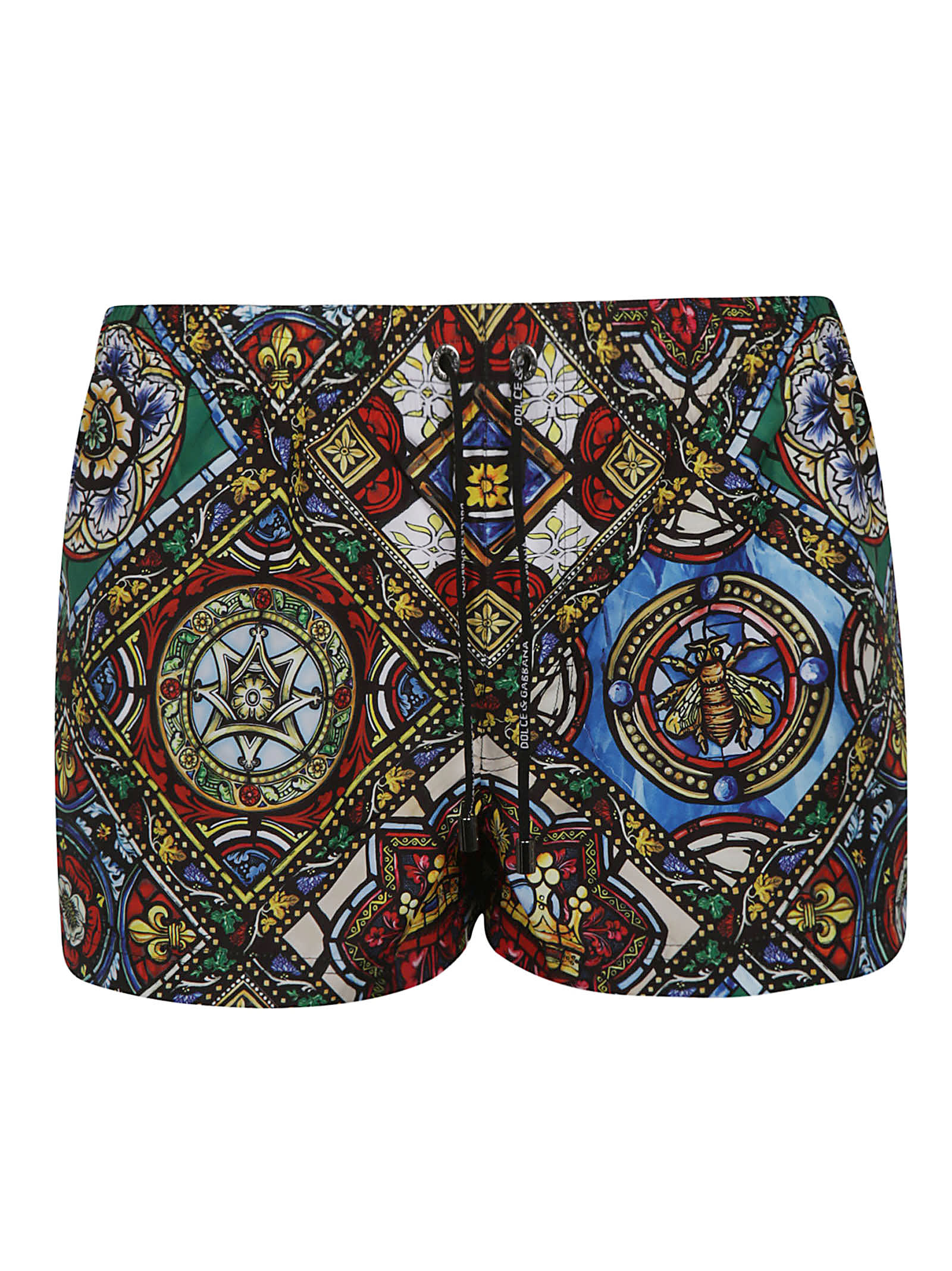 Dolce & Gabbana Multi-print Boxer Shorts In Multicolor