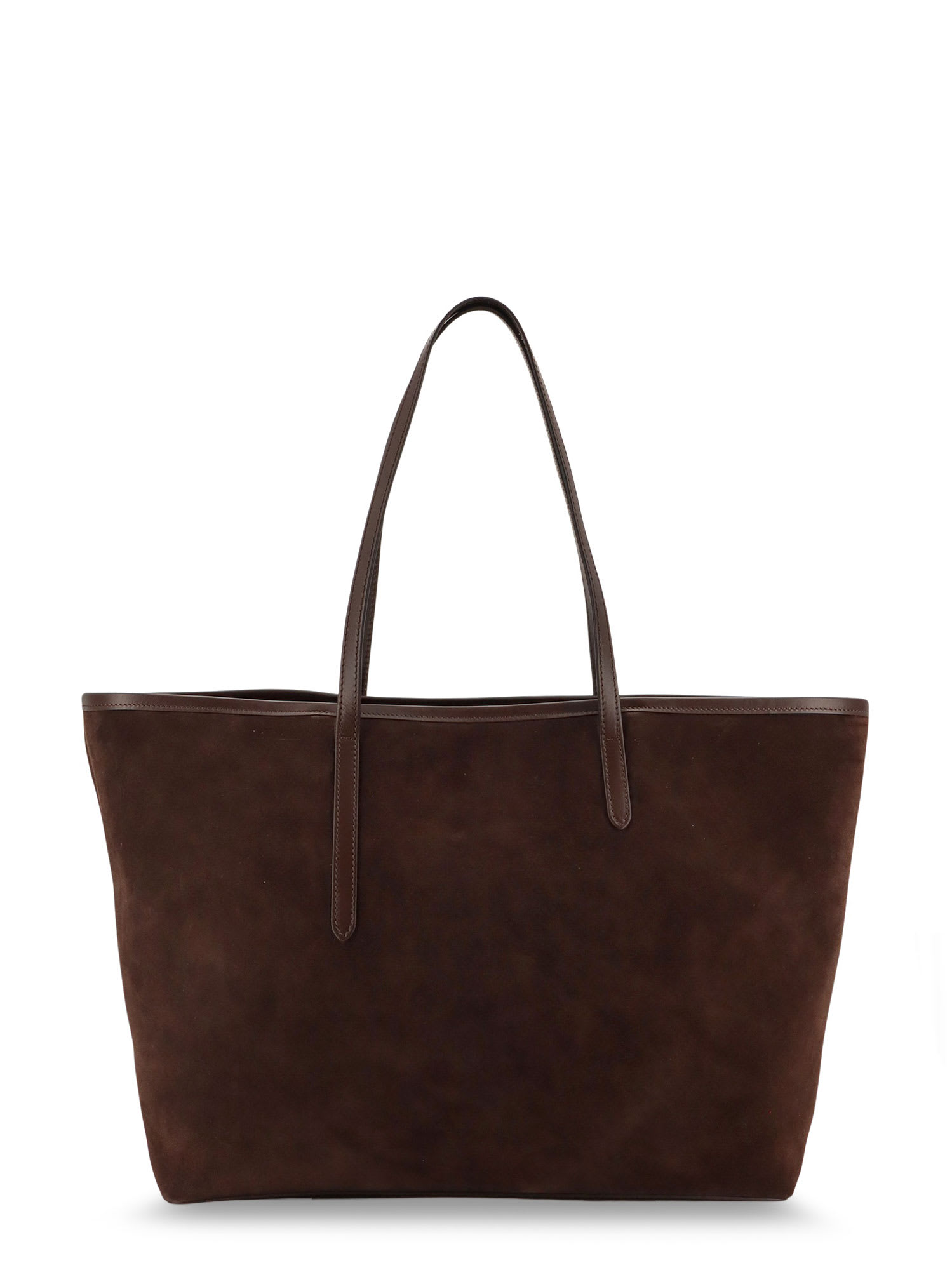 Atp Atelier Eraclea Suede Shoulder Bag In Brown