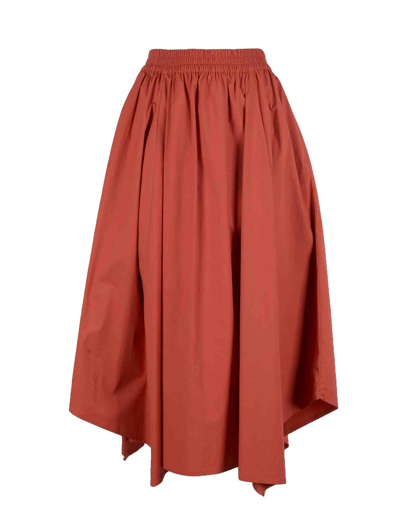 Lorena Antoniazzi Womens Rust Skirt