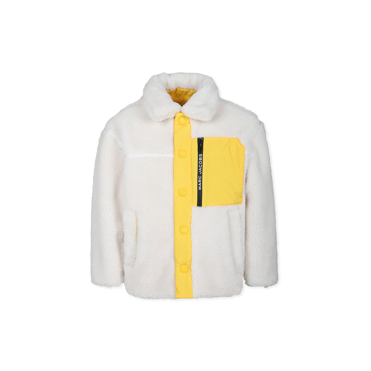Marc Jacobs Reversible Jacket In Ivory