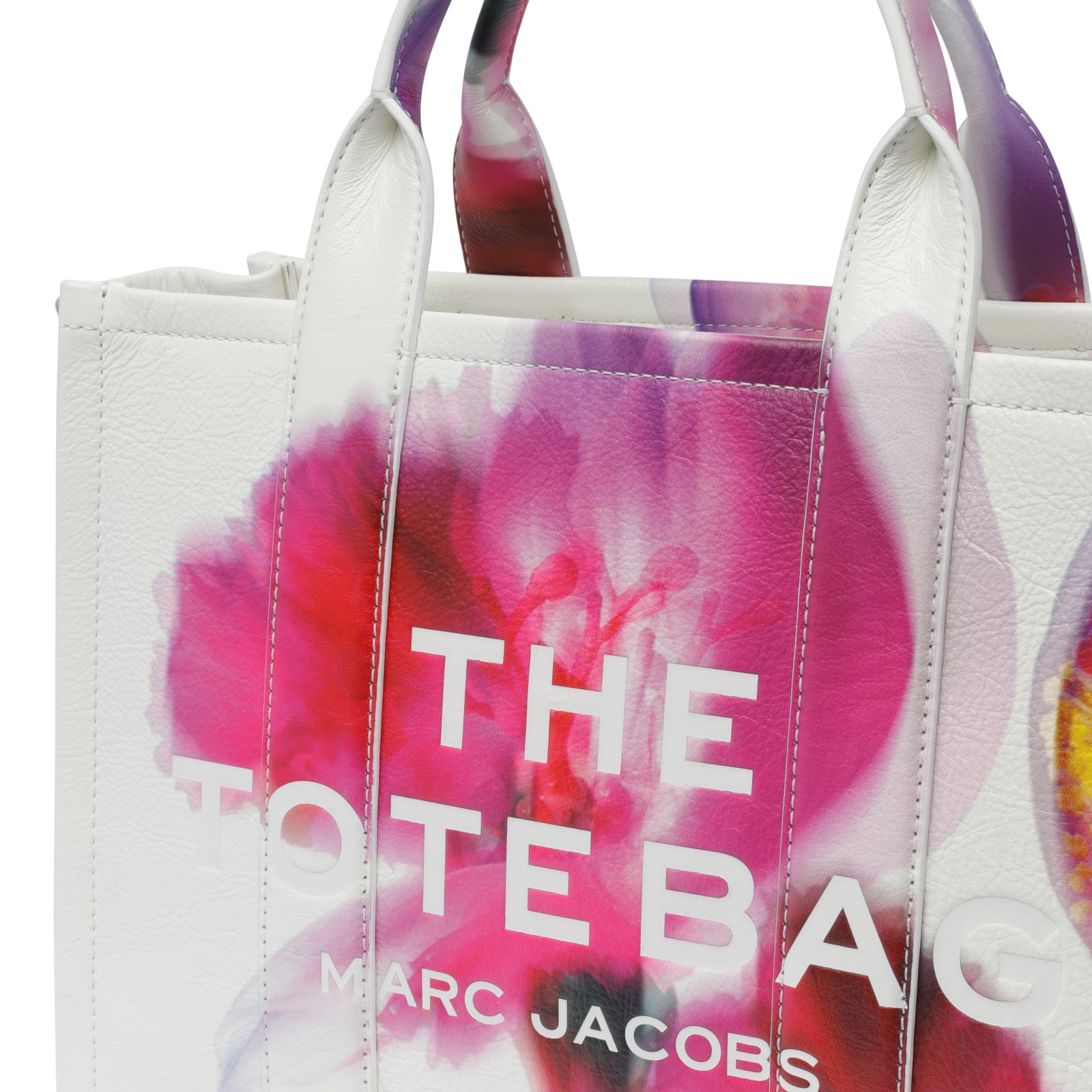 Shop Marc Jacobs The Medium Tote Bag In White