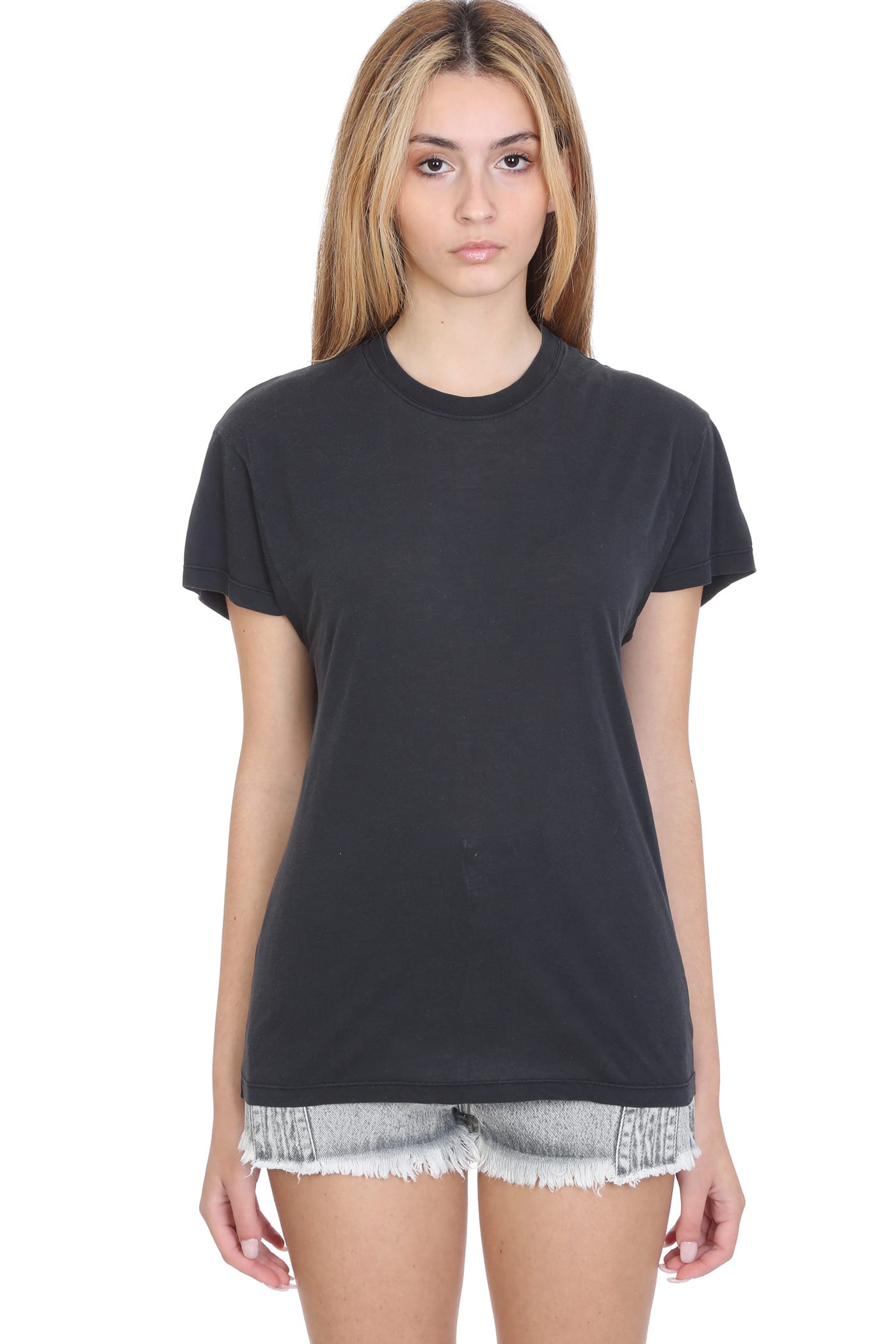 IRO Pozo T-shirt In Black Cotton