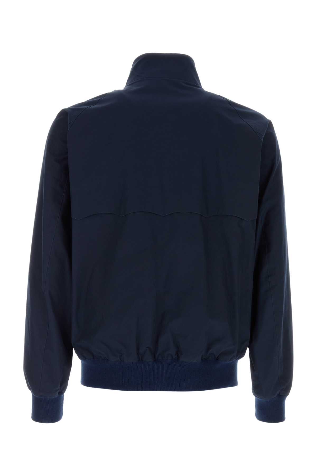 Shop Baracuta Navy Blue Polyester Blend G9 Harrington Jacket In 309