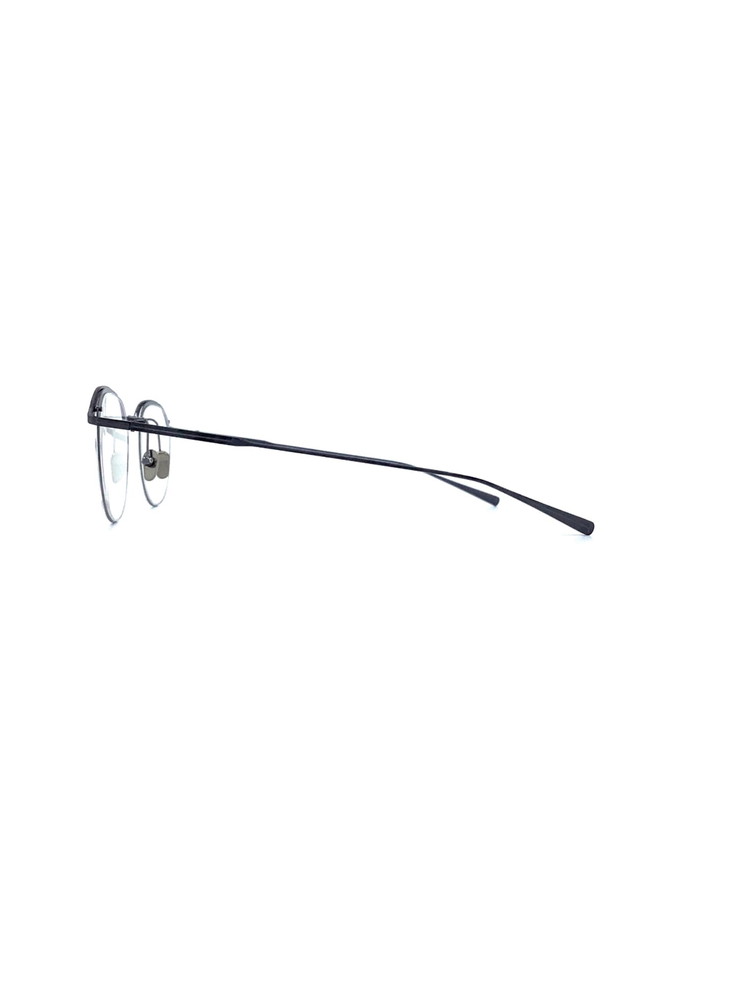 Masunaga Stratus Eyewear In Black/grey