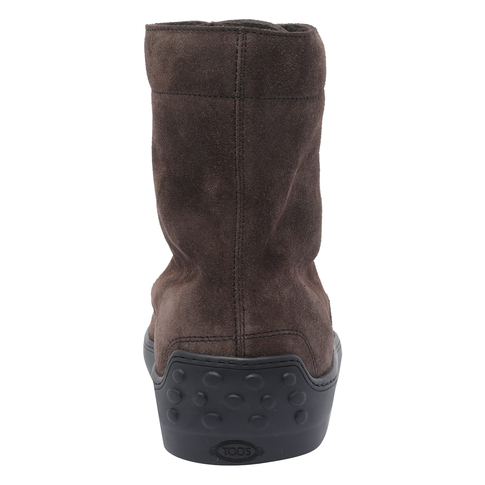Tod's Brown Suede Ankle Boots In Brown