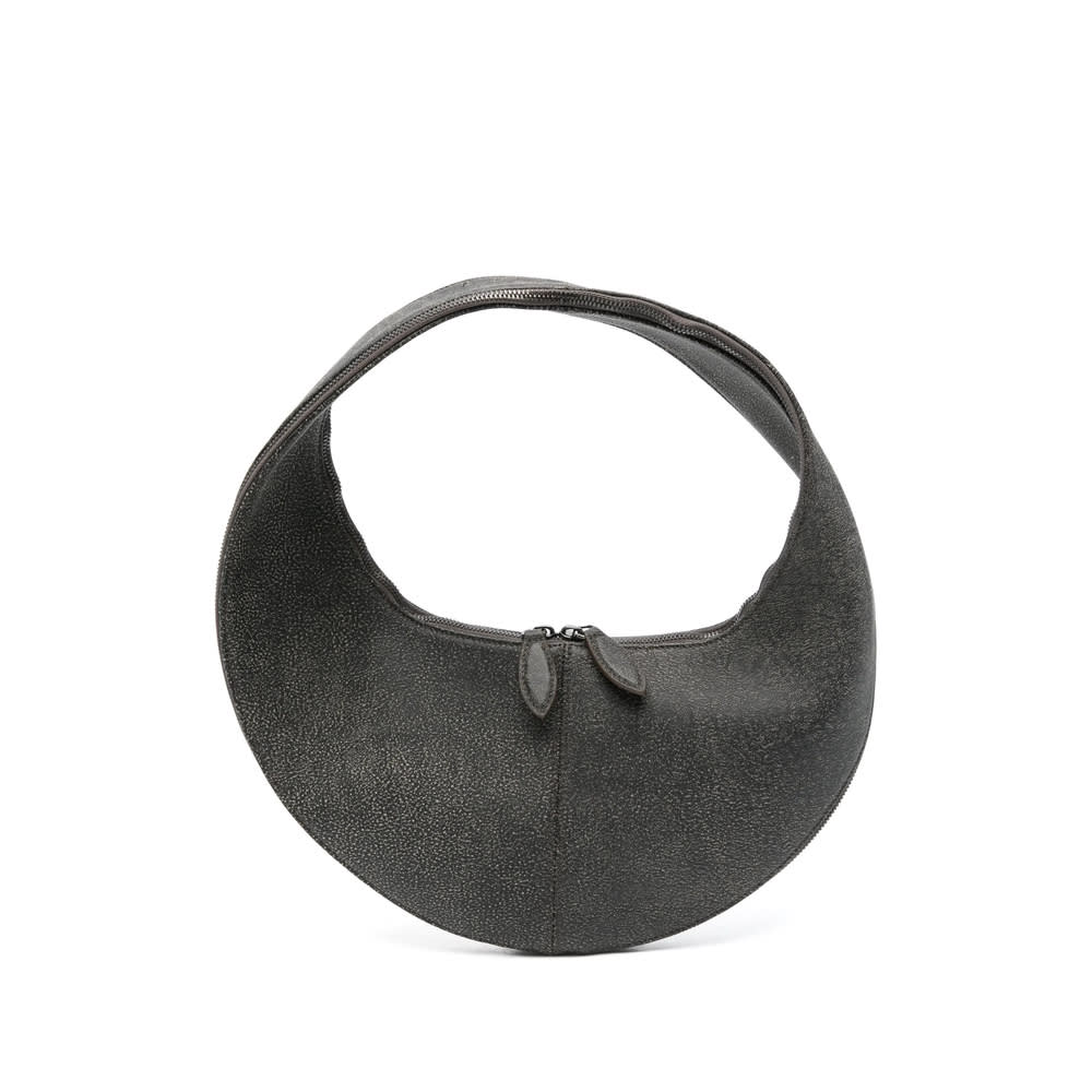 Maeden Zip Medium Bag Curved Shape