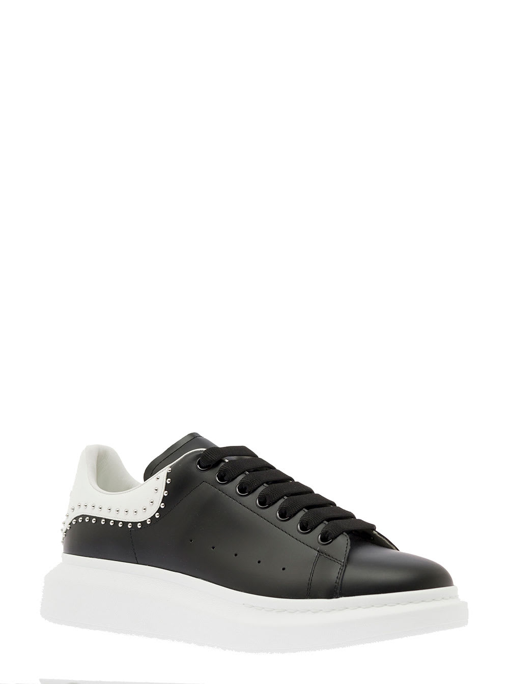 Alexander Mcqueen Studded Oversized Sneakers In Black