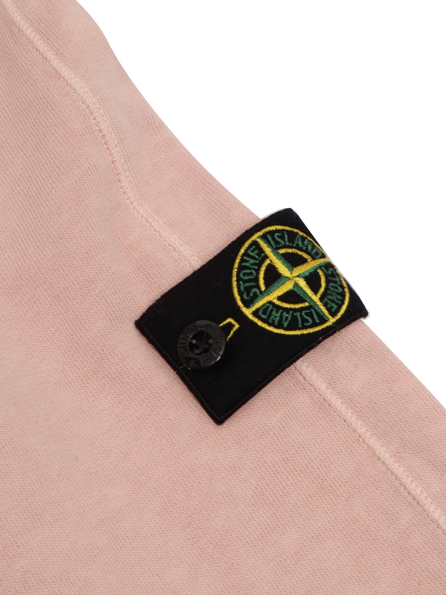 Stone Island Sweatshirt In Pink