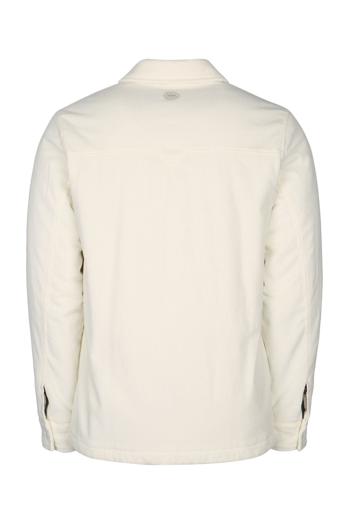 Jacob Cohen Light Jacket Velluto Str. Tinto Reattivo In White