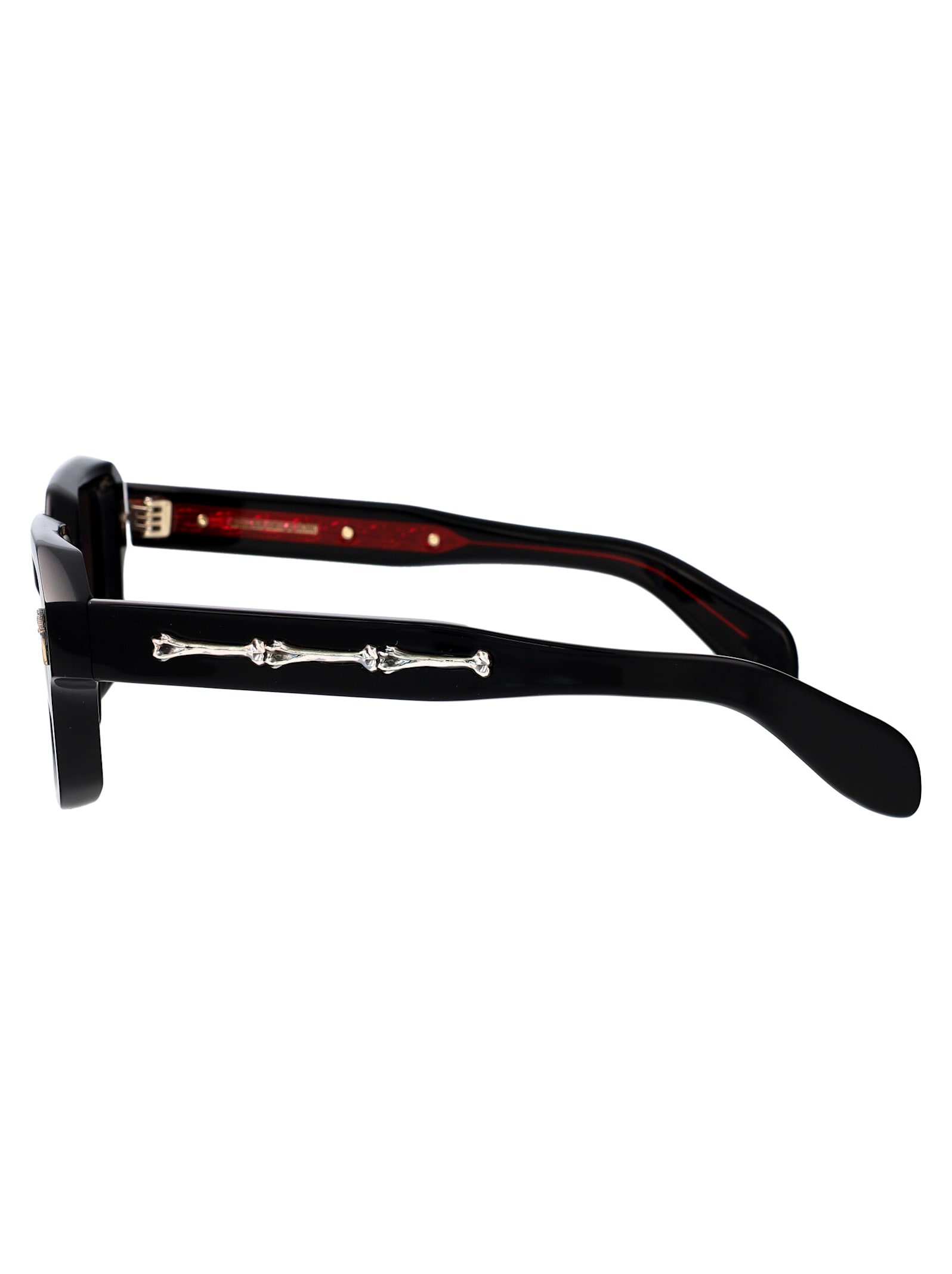 Shop Cutler And Gross The Great Frog - 005 Sunglasses In 01 Black