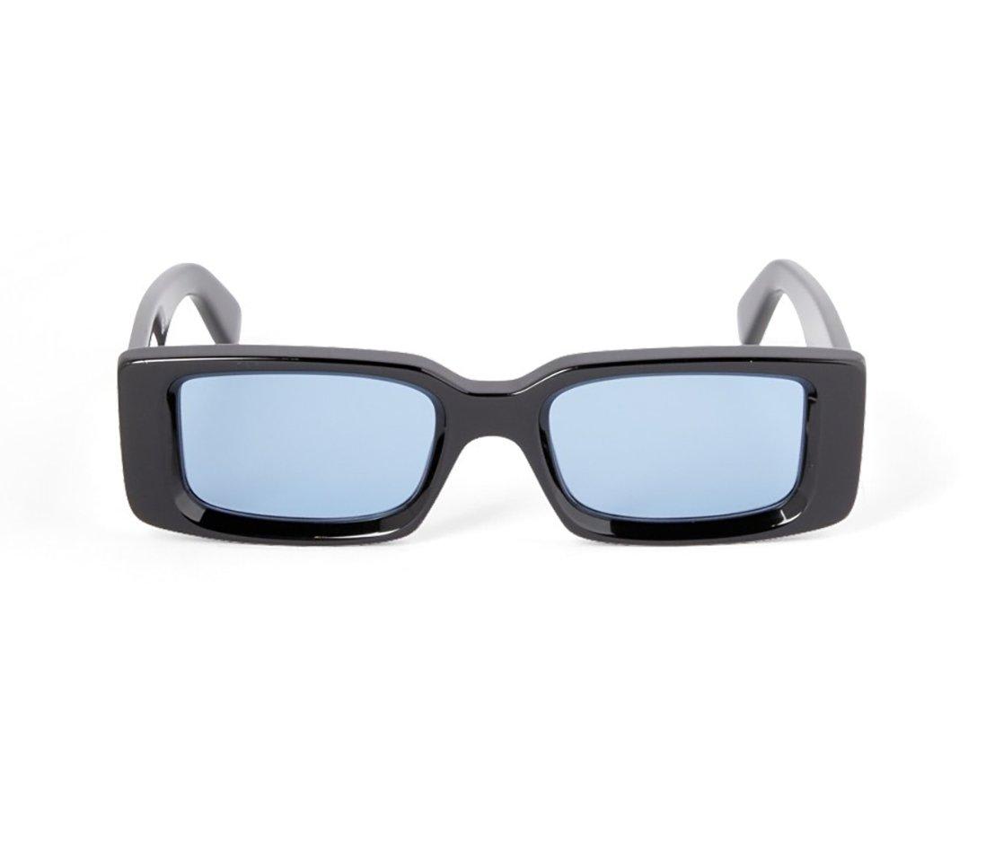 Off-white Oeri127 Arthur Sunglasses Sunglasses In 1040 Black Light Blue