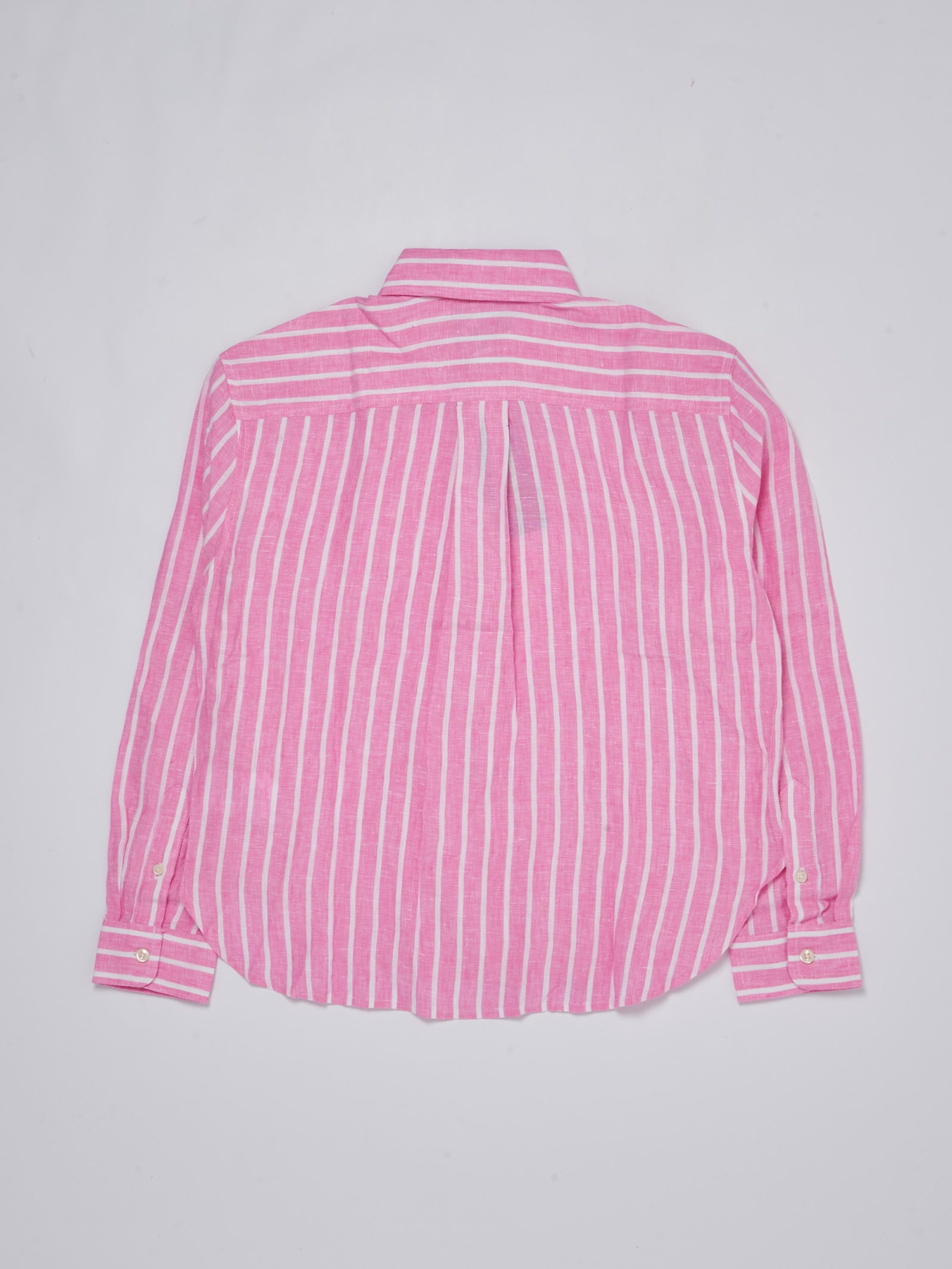 Shop Polo Ralph Lauren Lismore Shirt Shirt In Rosa