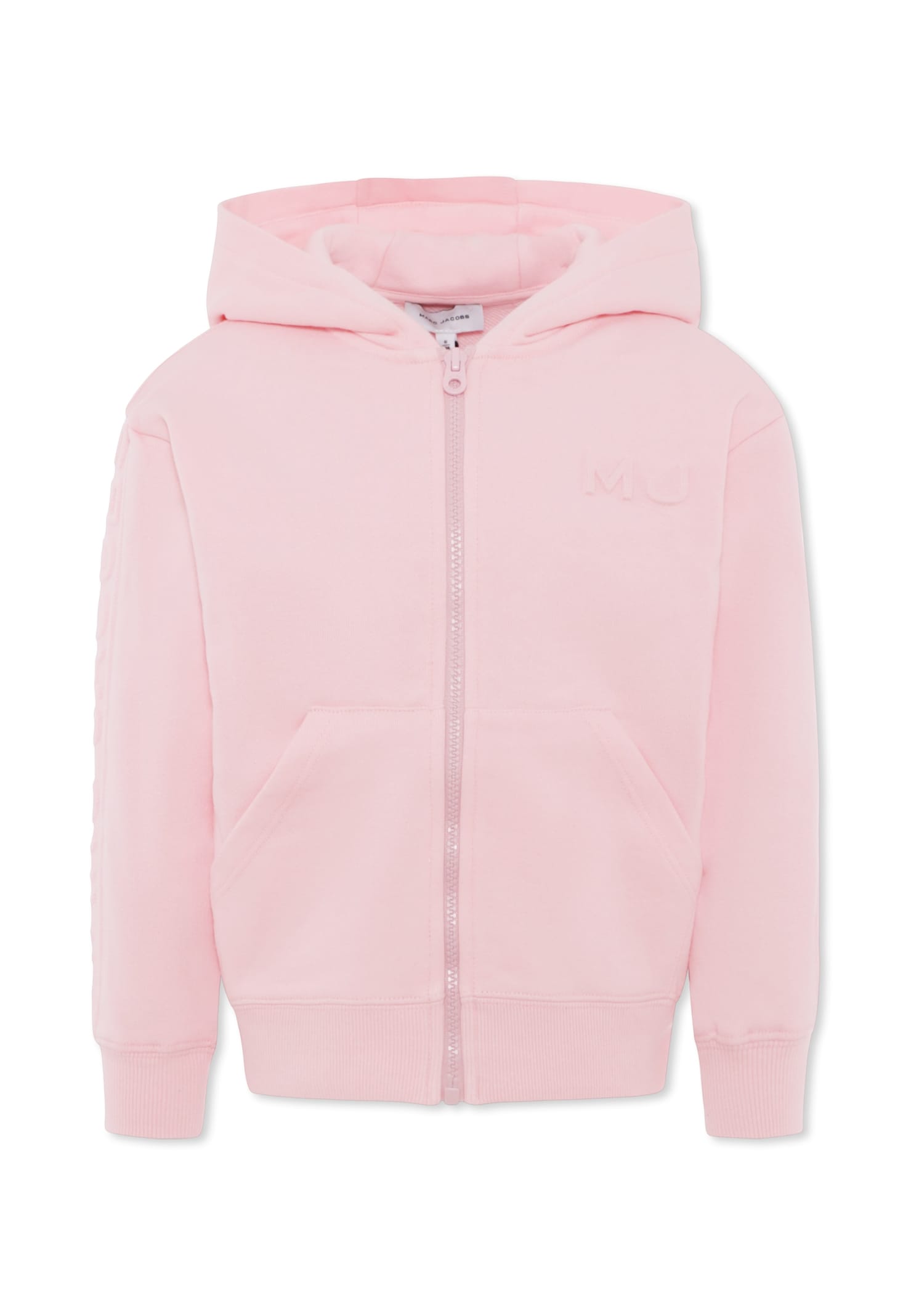 Marc Jacobs Kids' Pink Sweatshirt For Girl With Logo