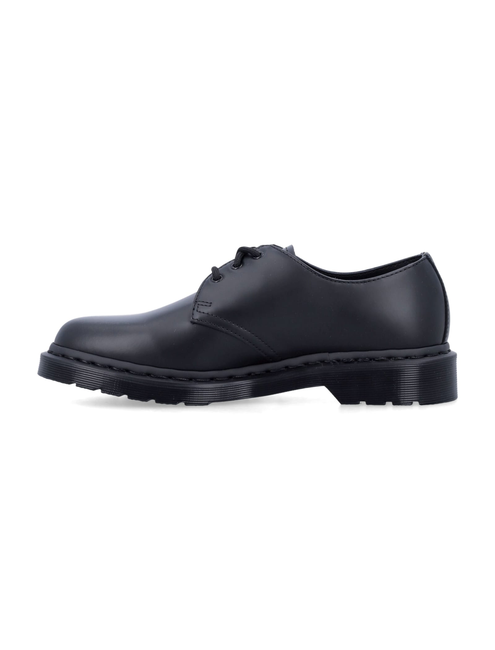 Shop Dr. Martens' 1461 Mono Leather Shoes In Black