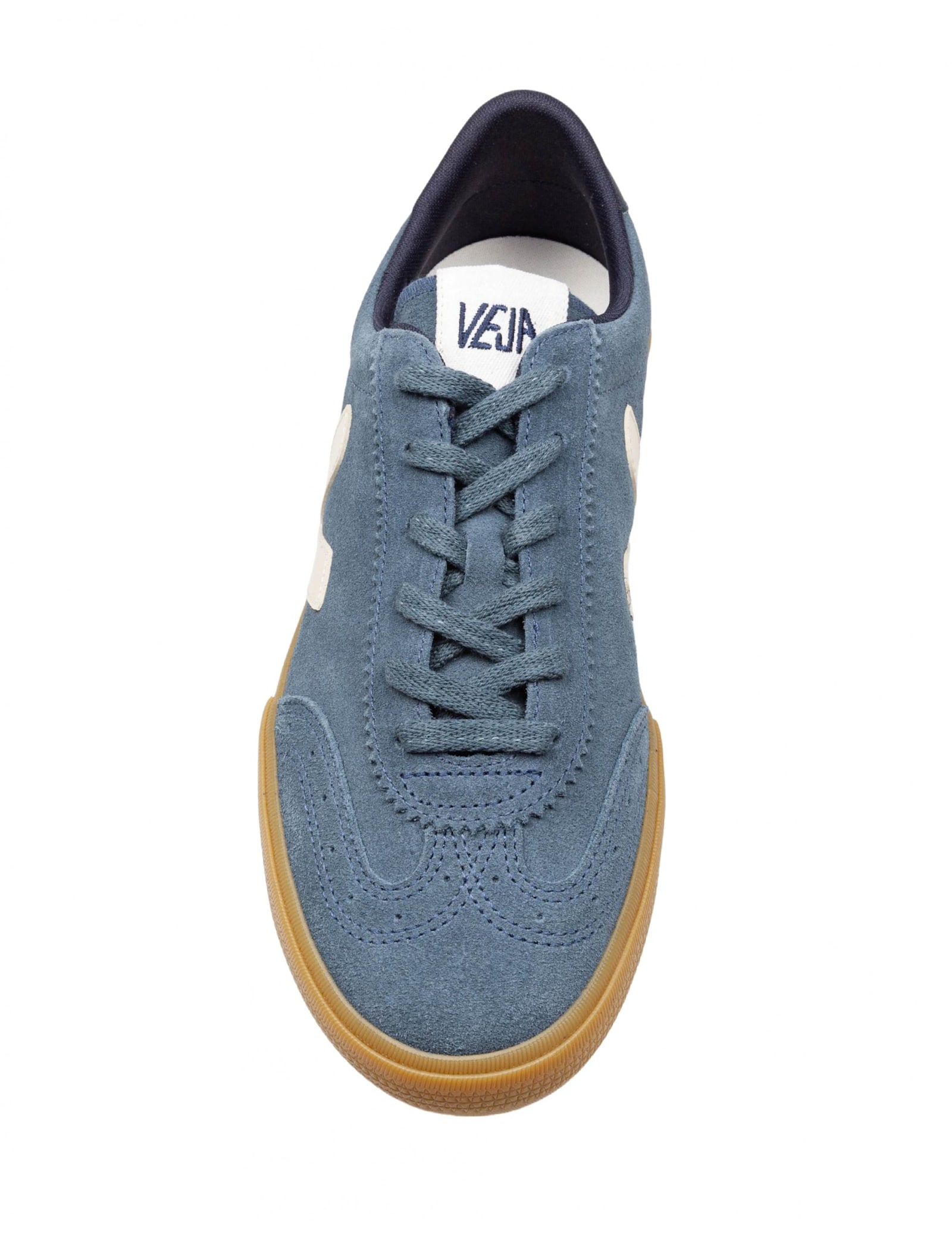 Veja Volley Suede Sneakers Color Light Blue In Blue
