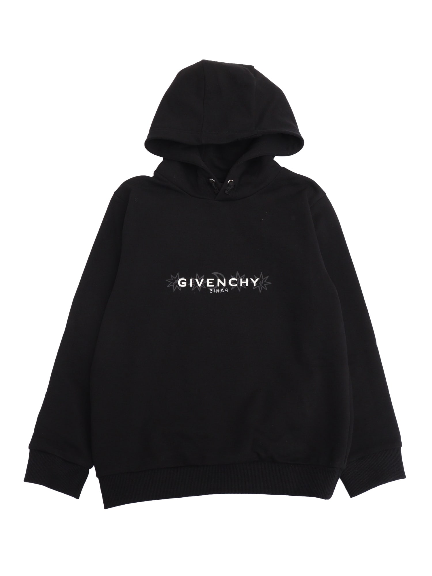 Givenchy Hooded Sweatshirt In Black