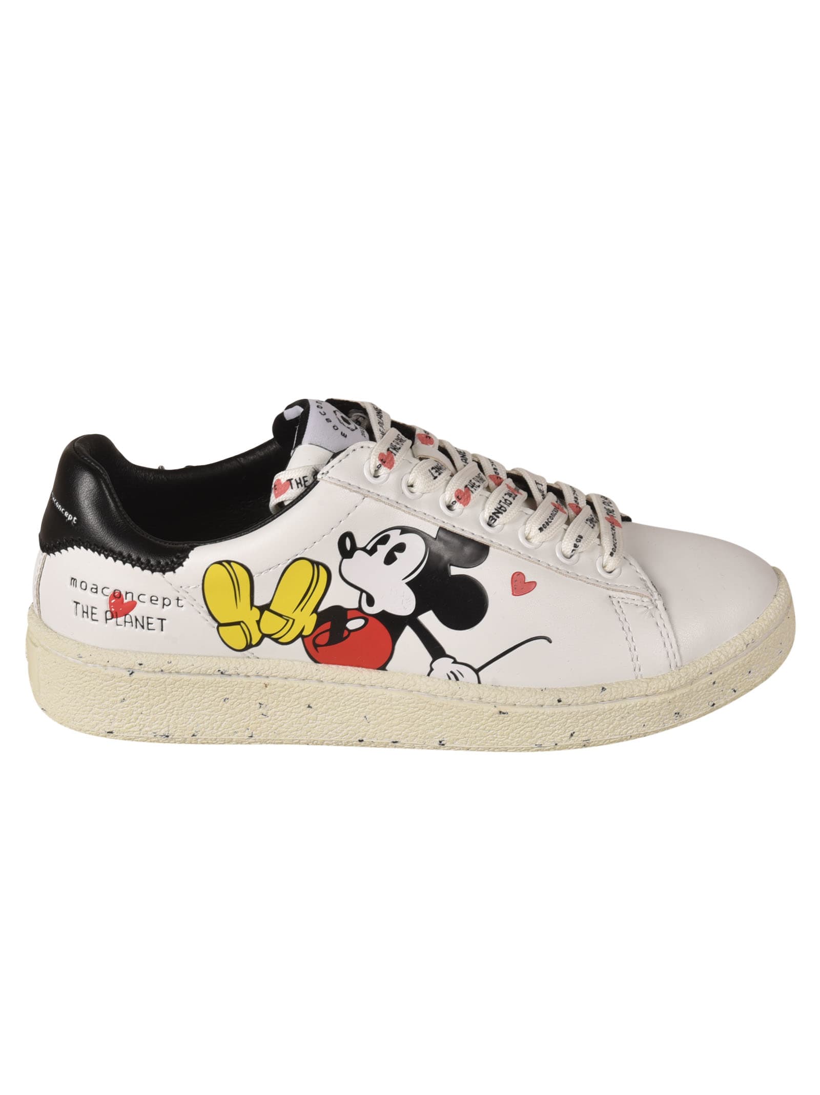 M.O.A. master of arts Recycled Lea Mickey Mouse Sneakers