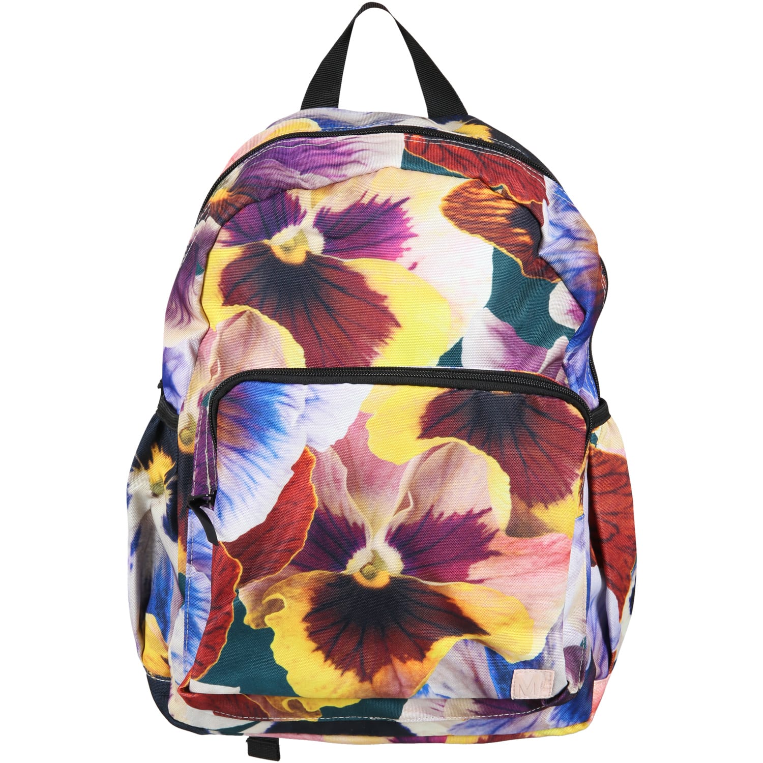Molo Multicolor Backpack For Girl With Floral Print