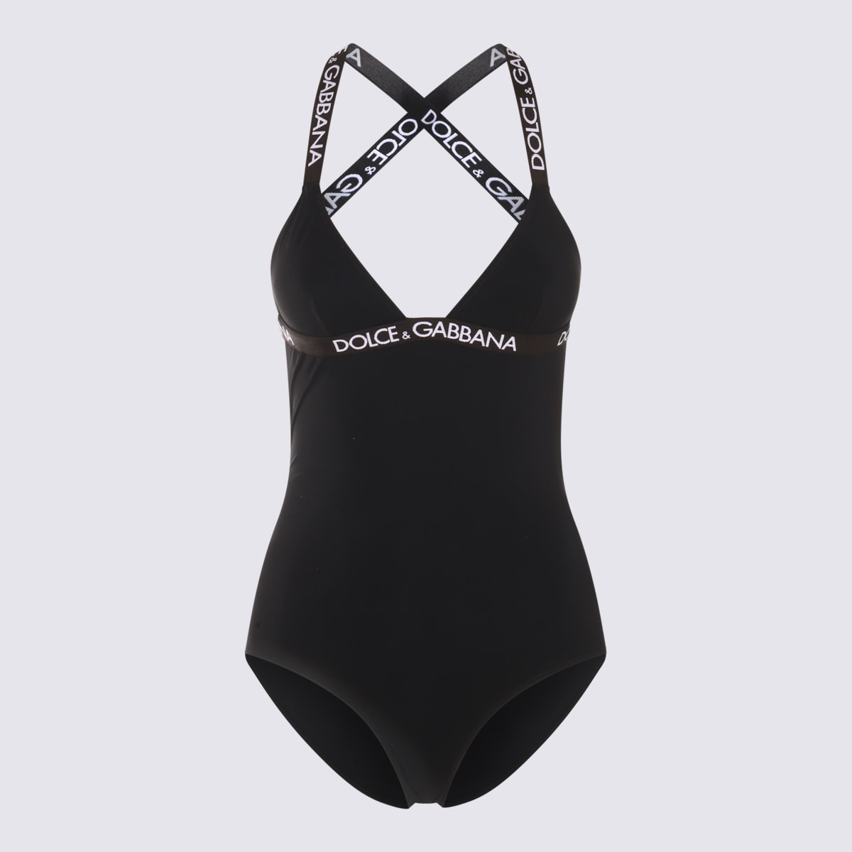 Dolce & Gabbana Black And White Swimsuit