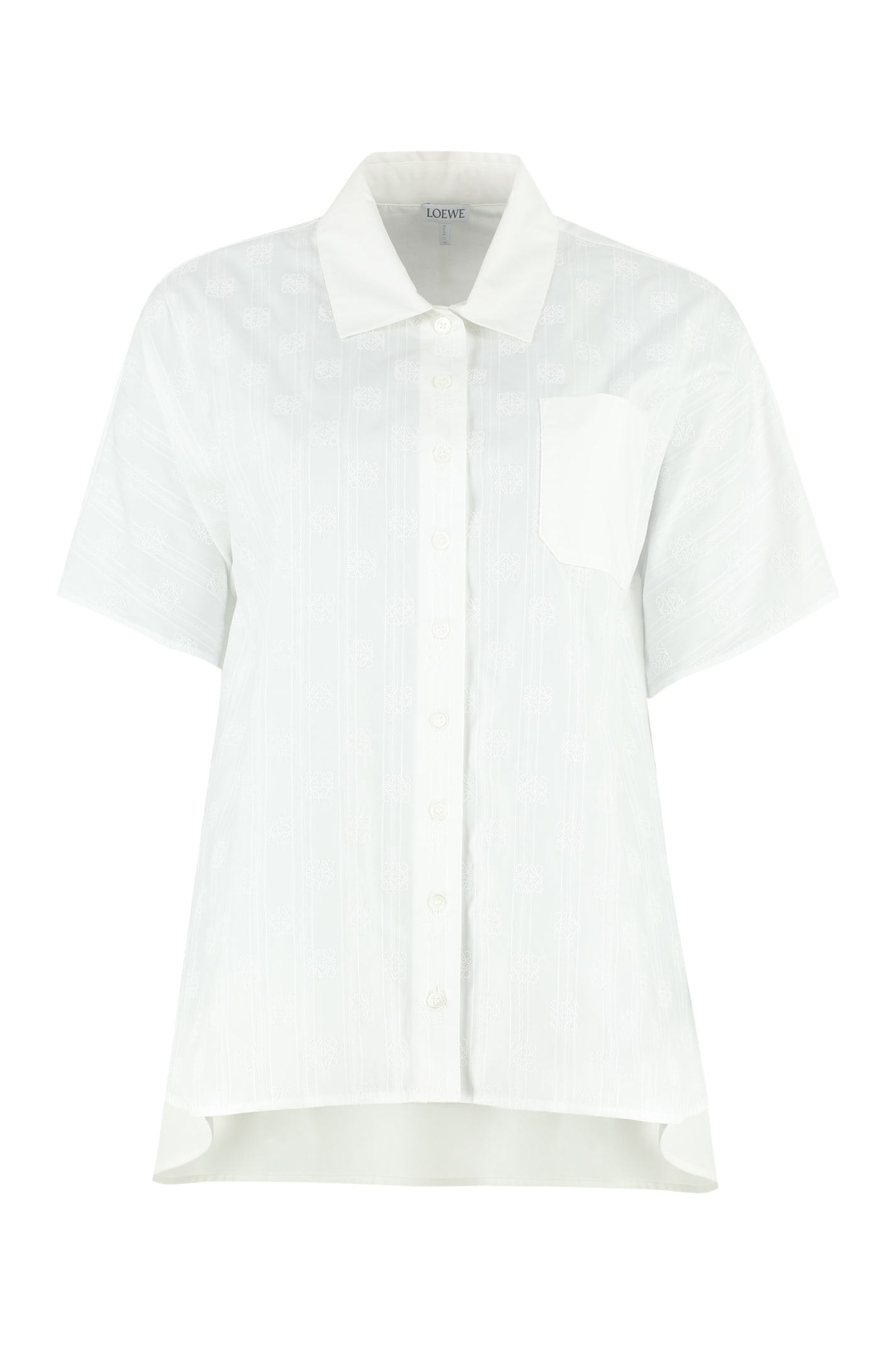 Loewe Short Sleeve Cotton Shirt