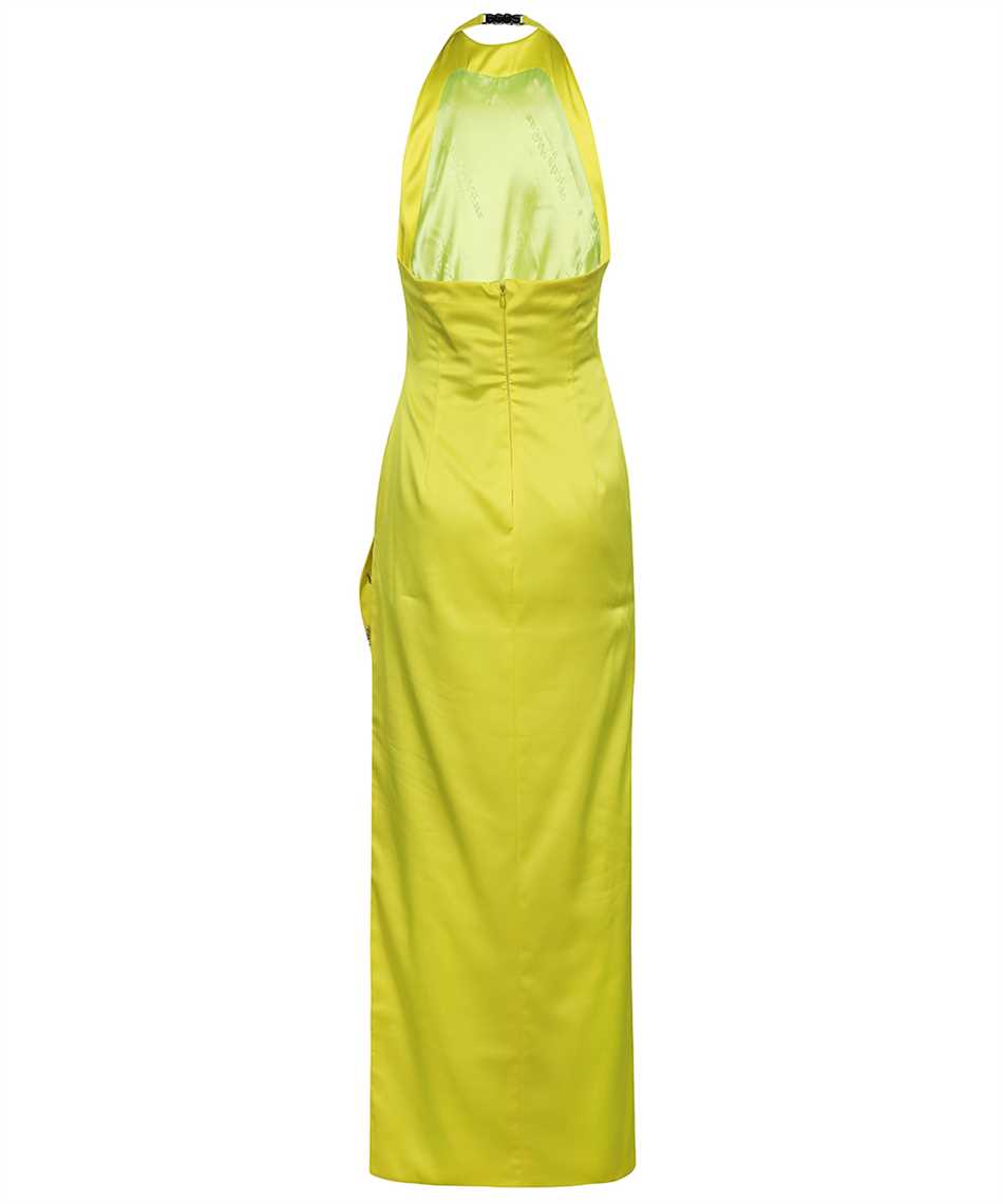 Gcds Strapless Dress In Green