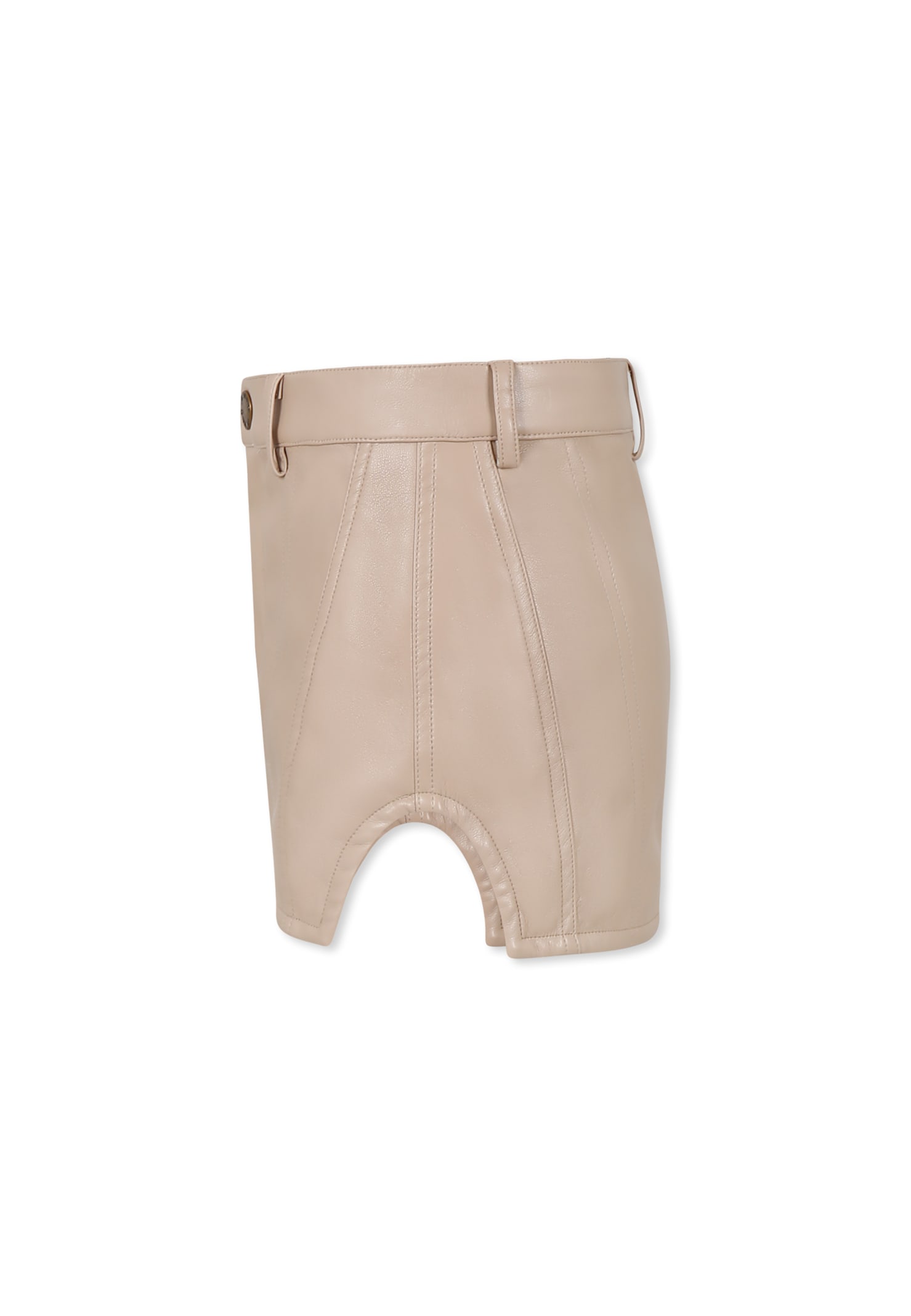 Pinko Pink Skirt For Girl With Logo In Pink
