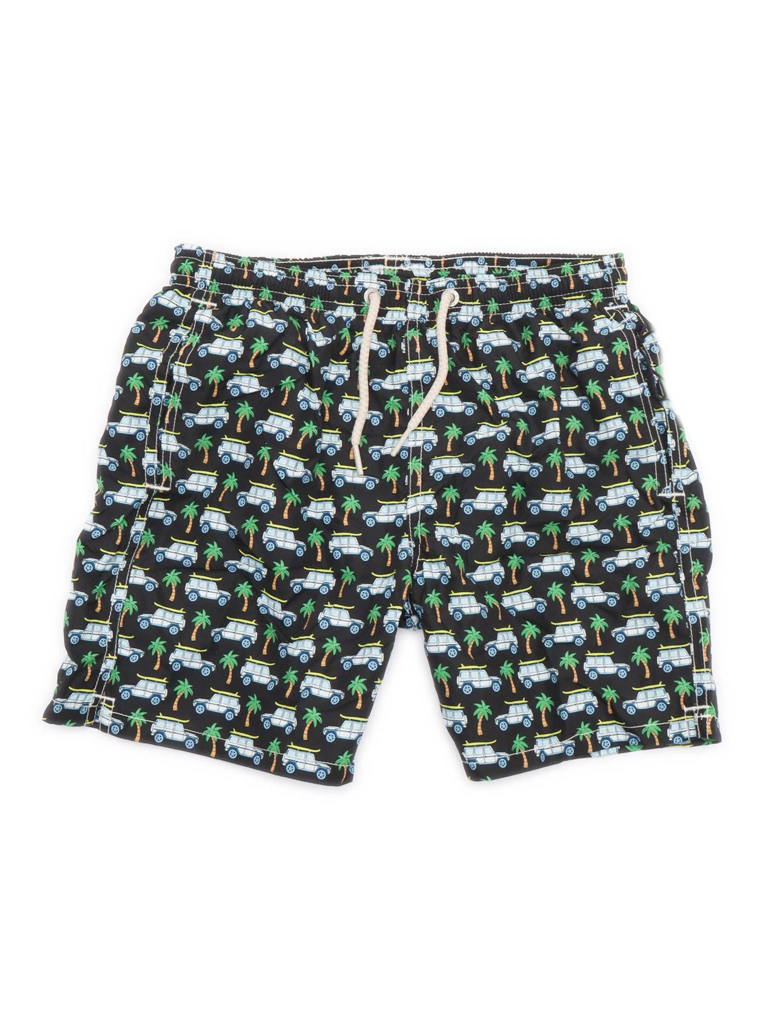 Mc2 Saint Barth Kids' Ultralight Swim Short In Multi