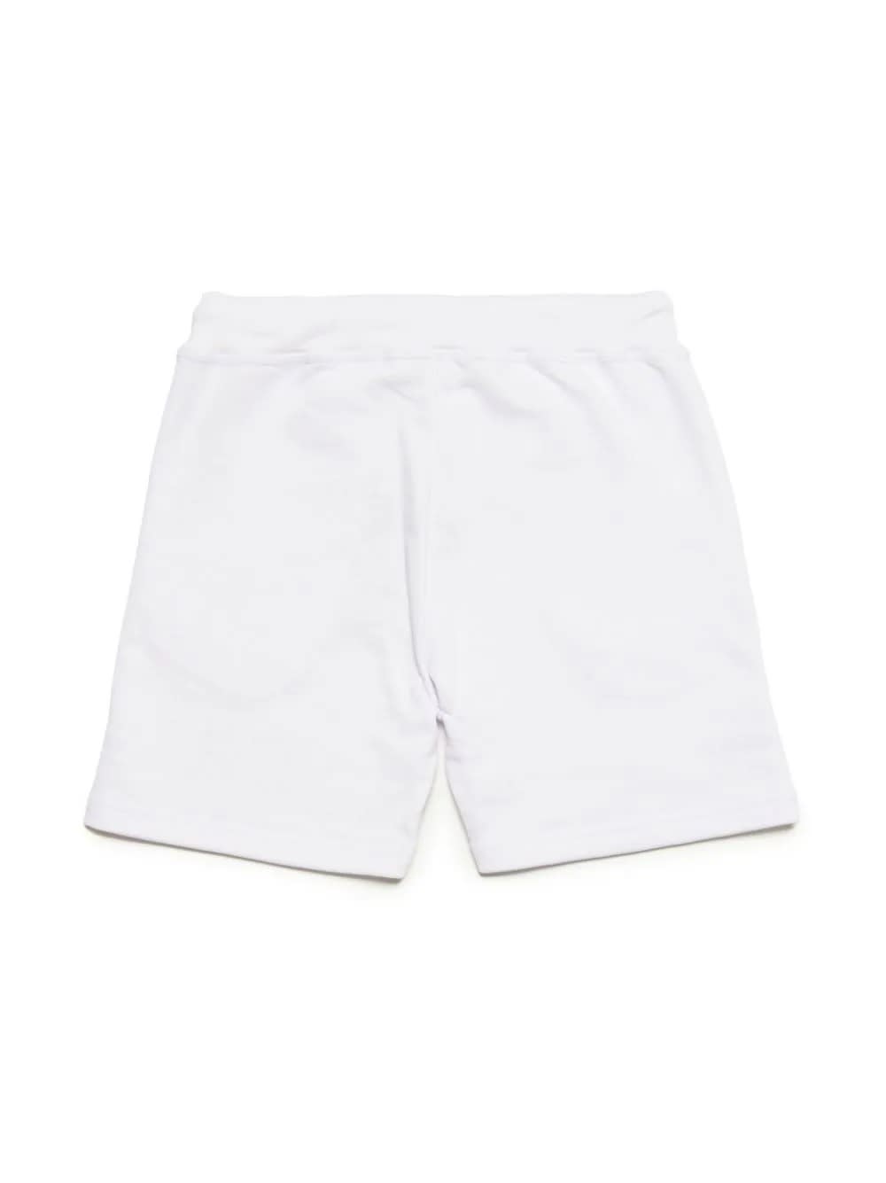 Shop Dsquared2 White Sports Shorts With Logo