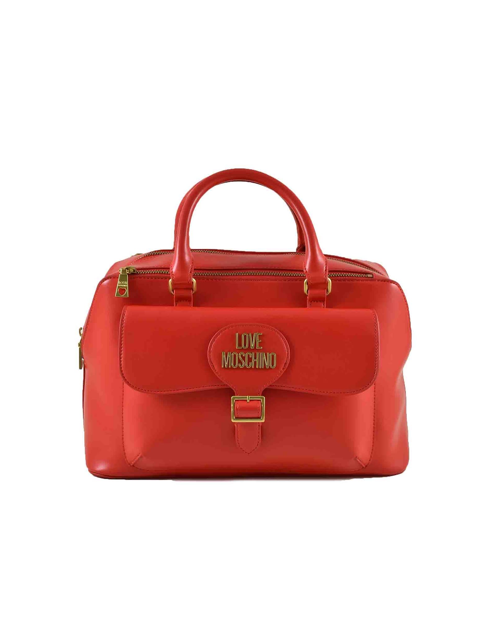 Love Moschino Womens Red Handbag