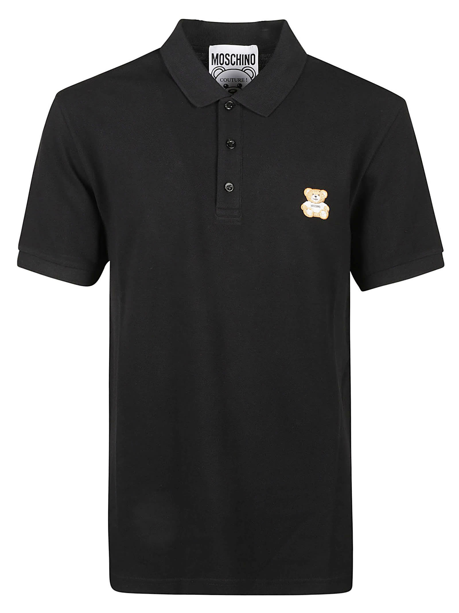 Teddy Bear Patch Polo Shirt