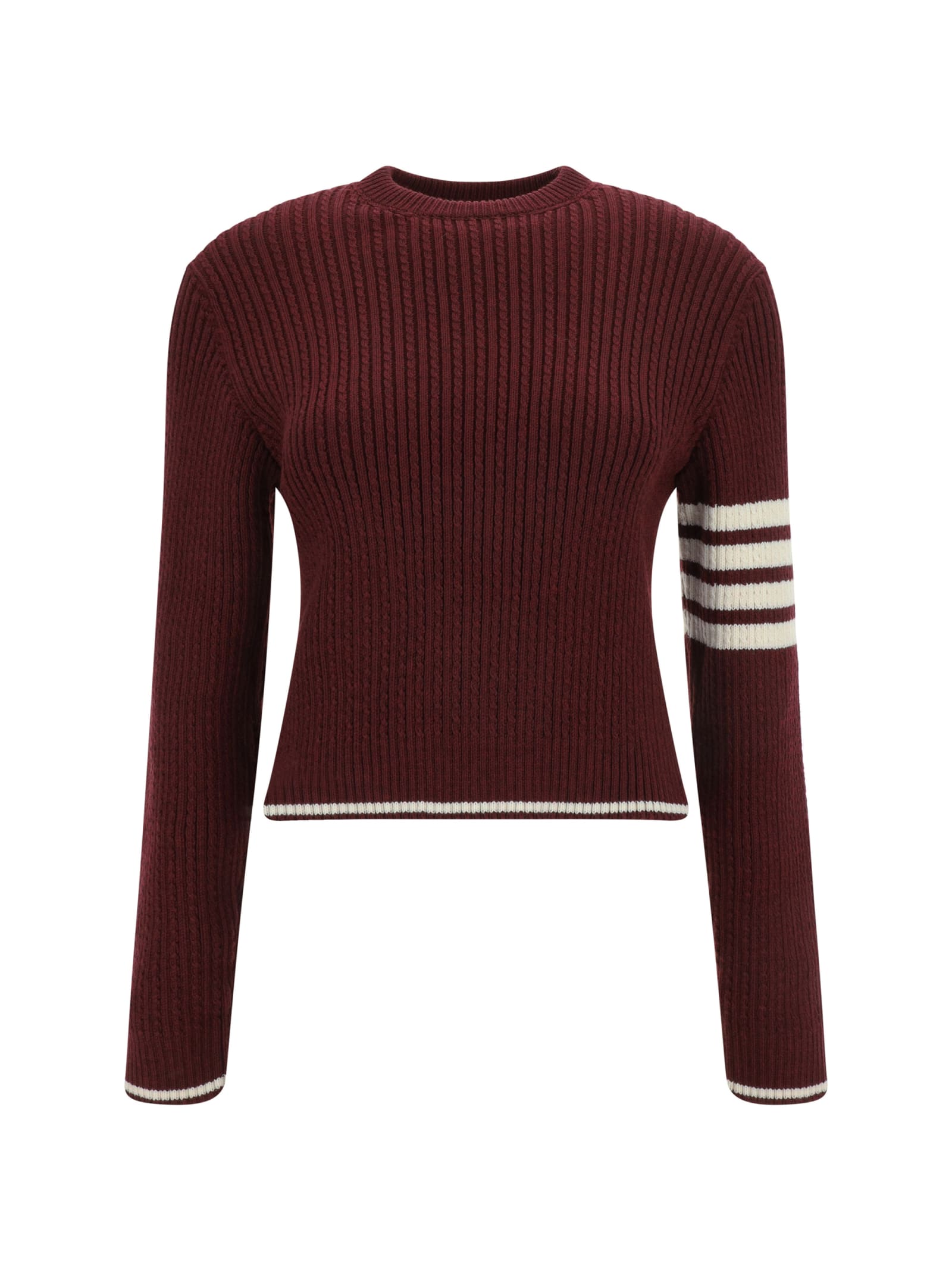 Shop Thom Browne Sweater In Purple