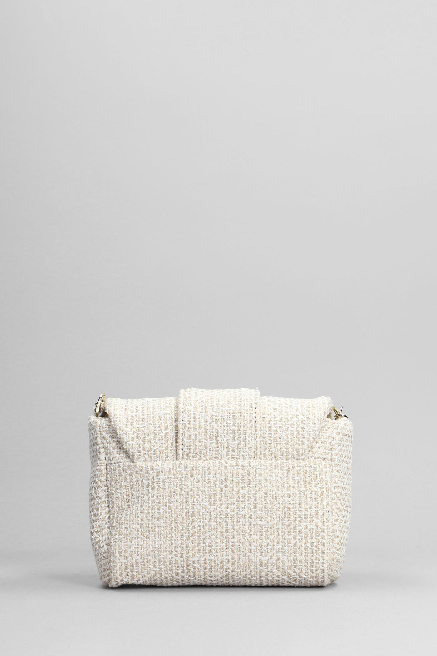 Shop Roberto Festa Gloria Shoulder Bag In Beige Fabric