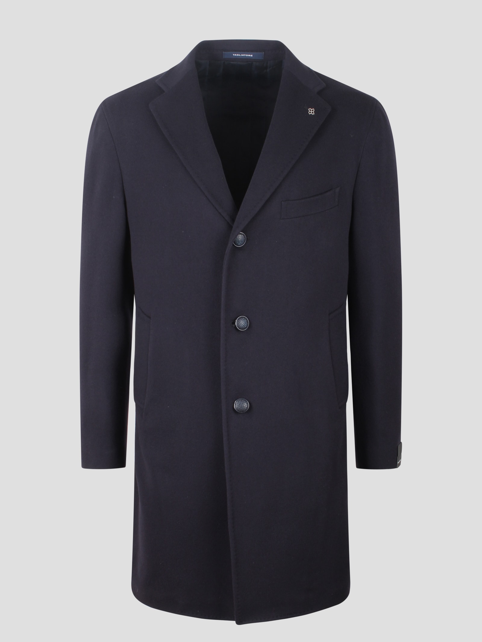 Virgin Wool And Cashmere Coat