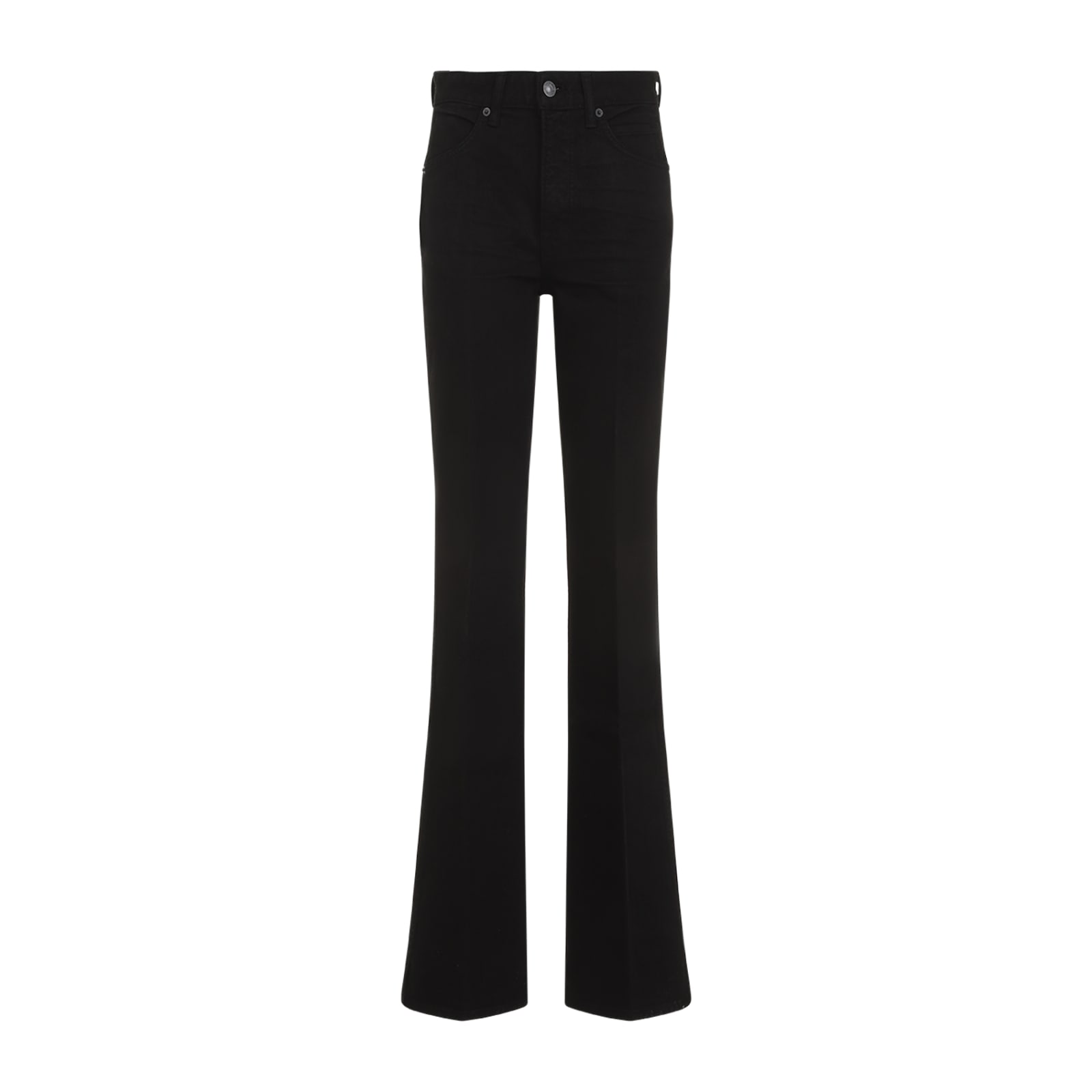 Shop Tom Ford Flare Jeans In Black