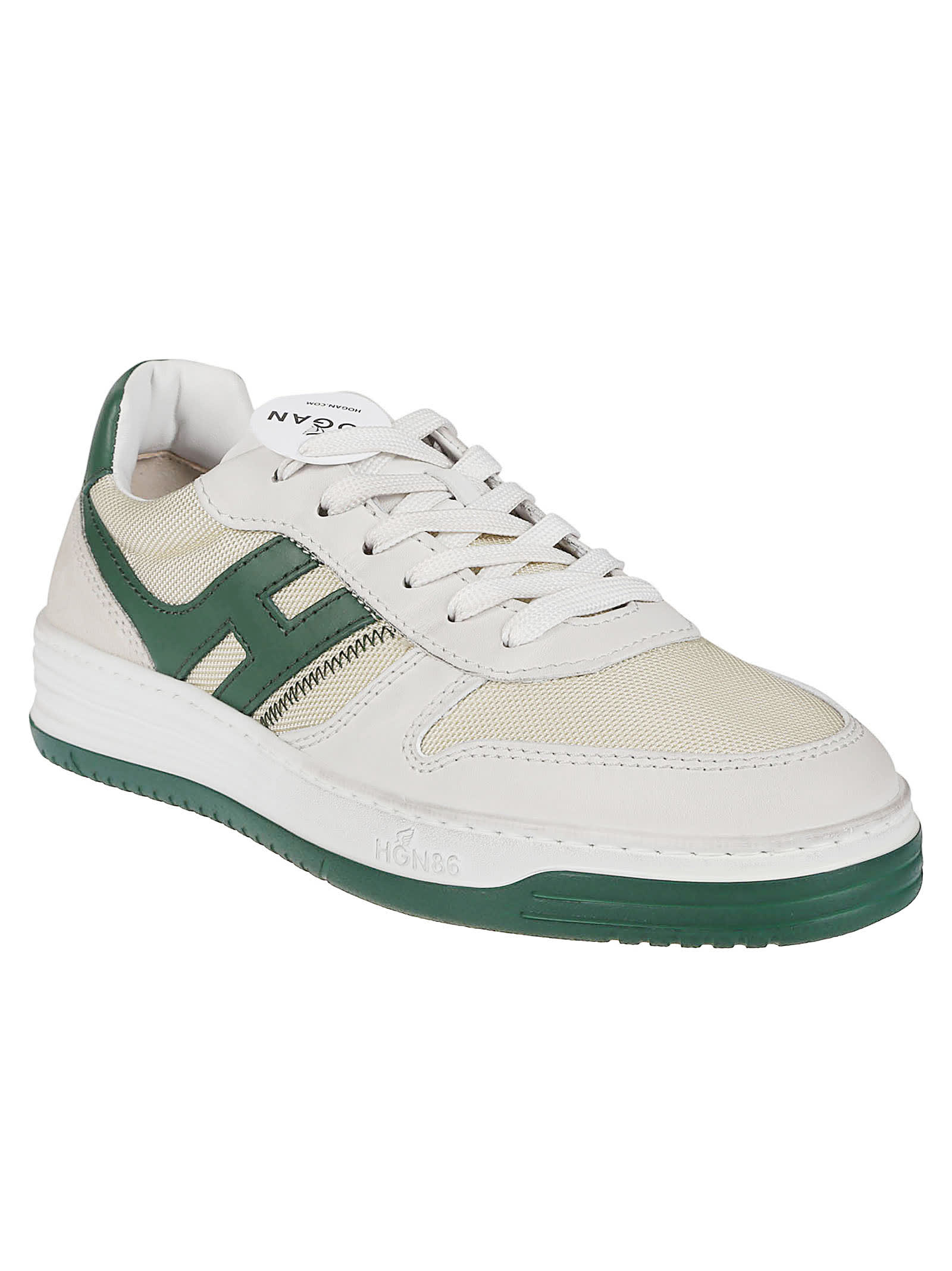Shop Hogan H630 Sneakers In O Avorio/bianco