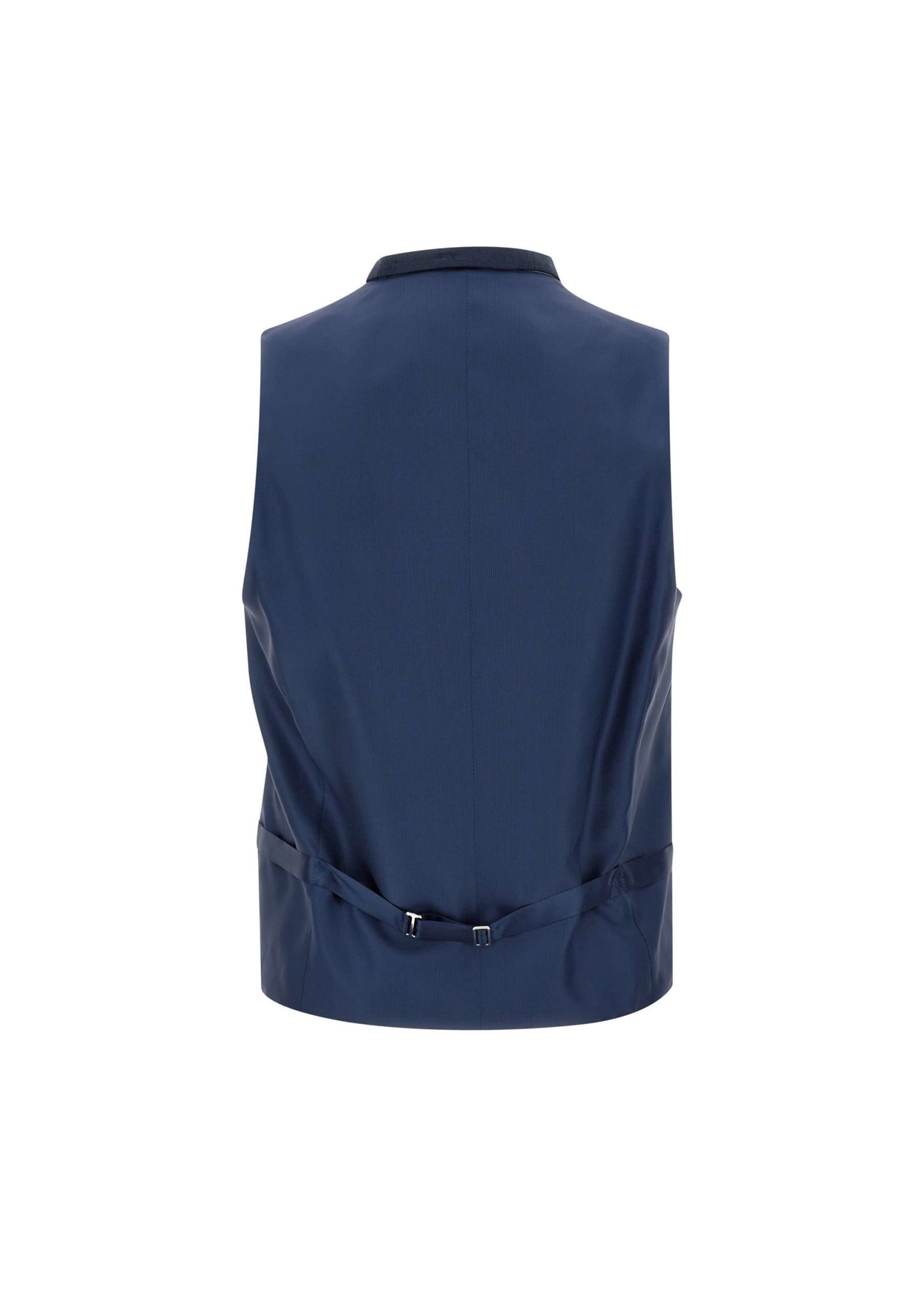 Shop Corneliani Silk Blend Formal Waistcoat And Bow Tie In Blue