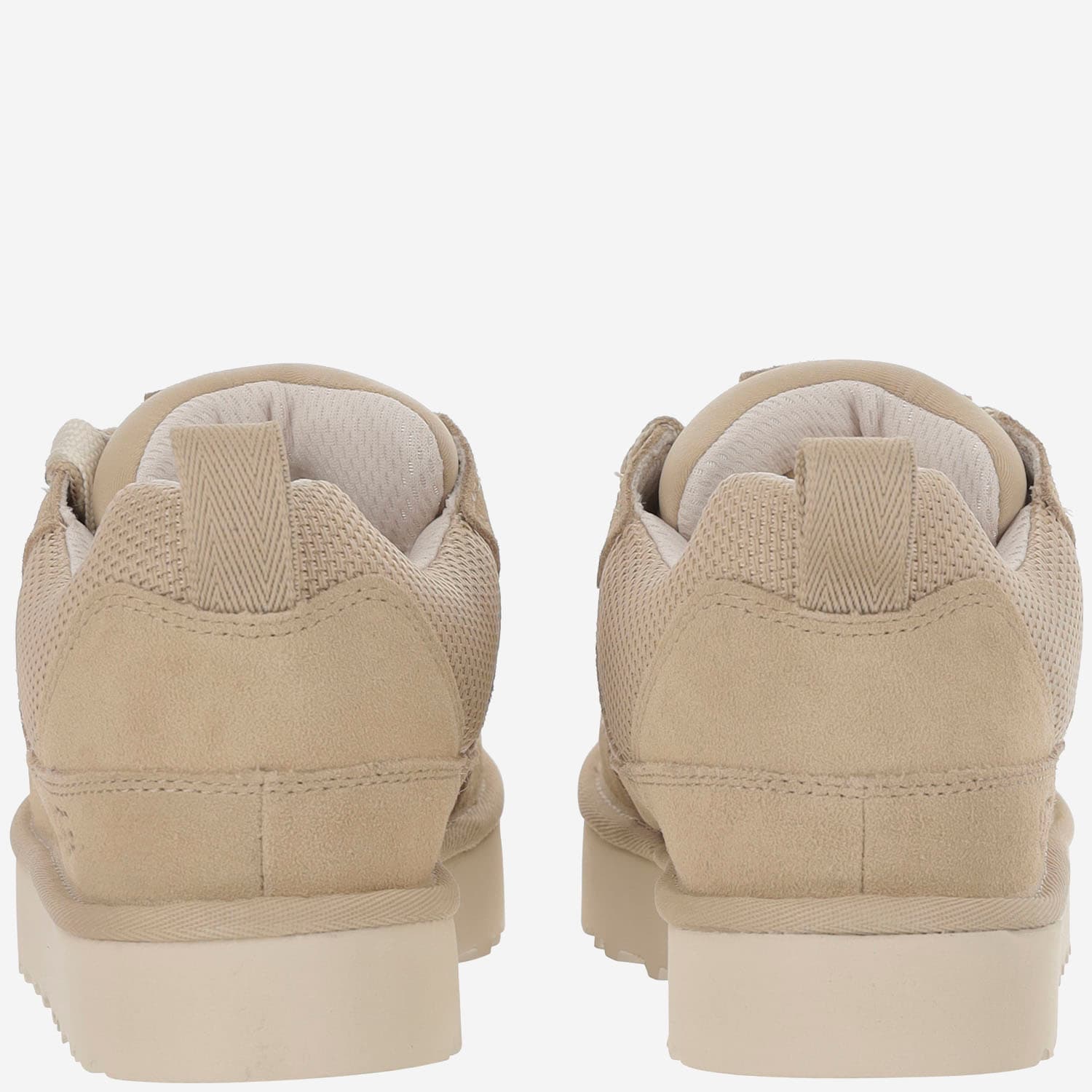 Shop Ugg Lo Lowmel Low Sneaker In Suede In Beige