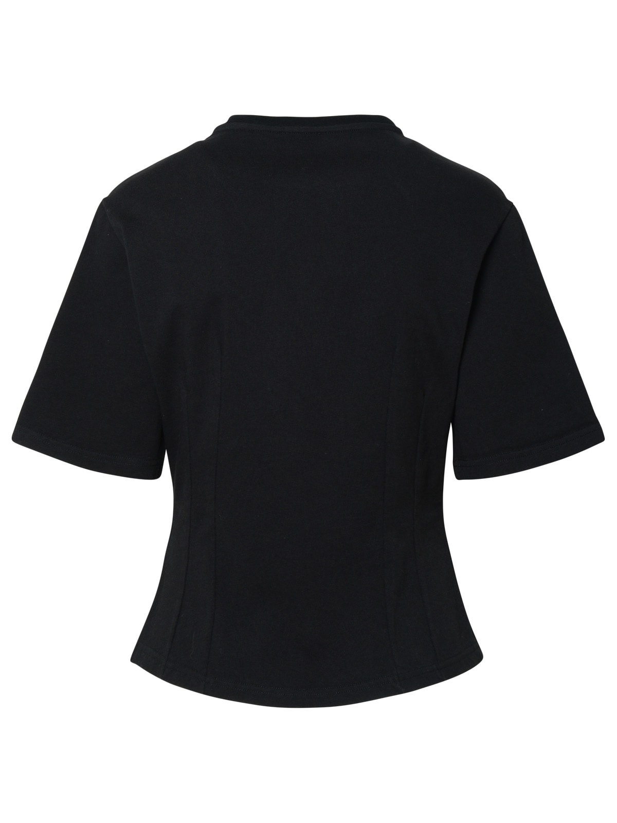 Shop Etro Black Cotton T-shirt