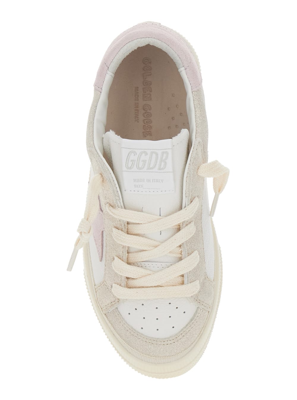 Golden Goose May Low Top Sneaker In Neutral