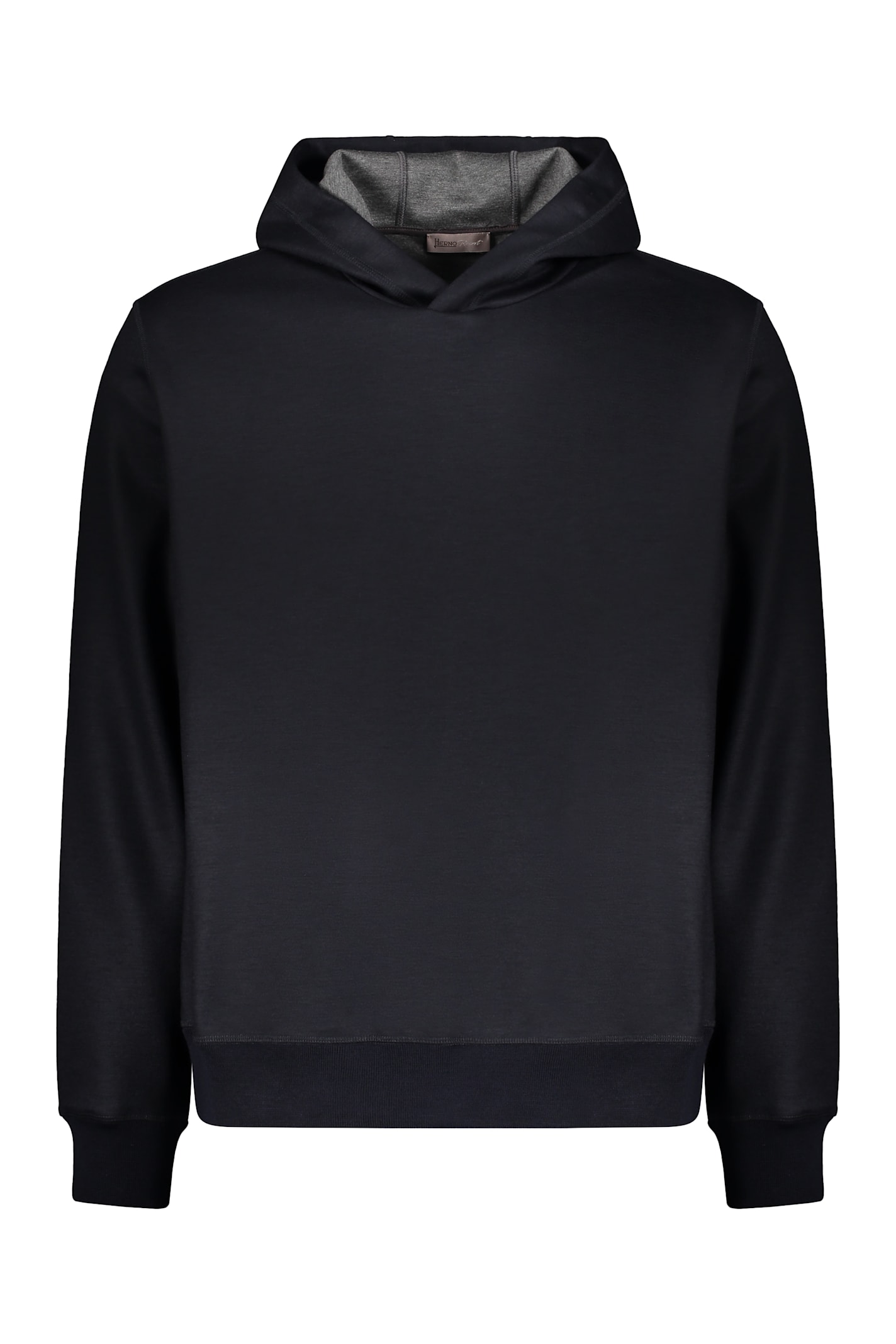 Herno Hooded Sweatshirt In Black