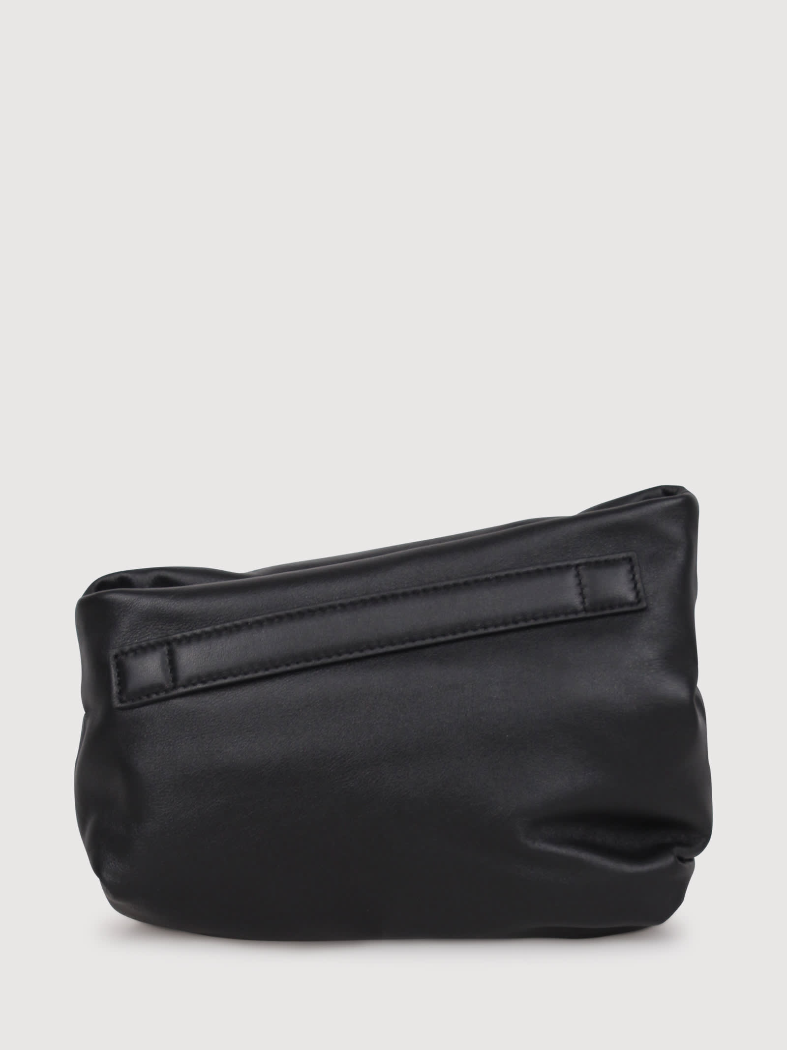 Shop Marsèll Marsell Asymmetric Suede Shoulder Bag