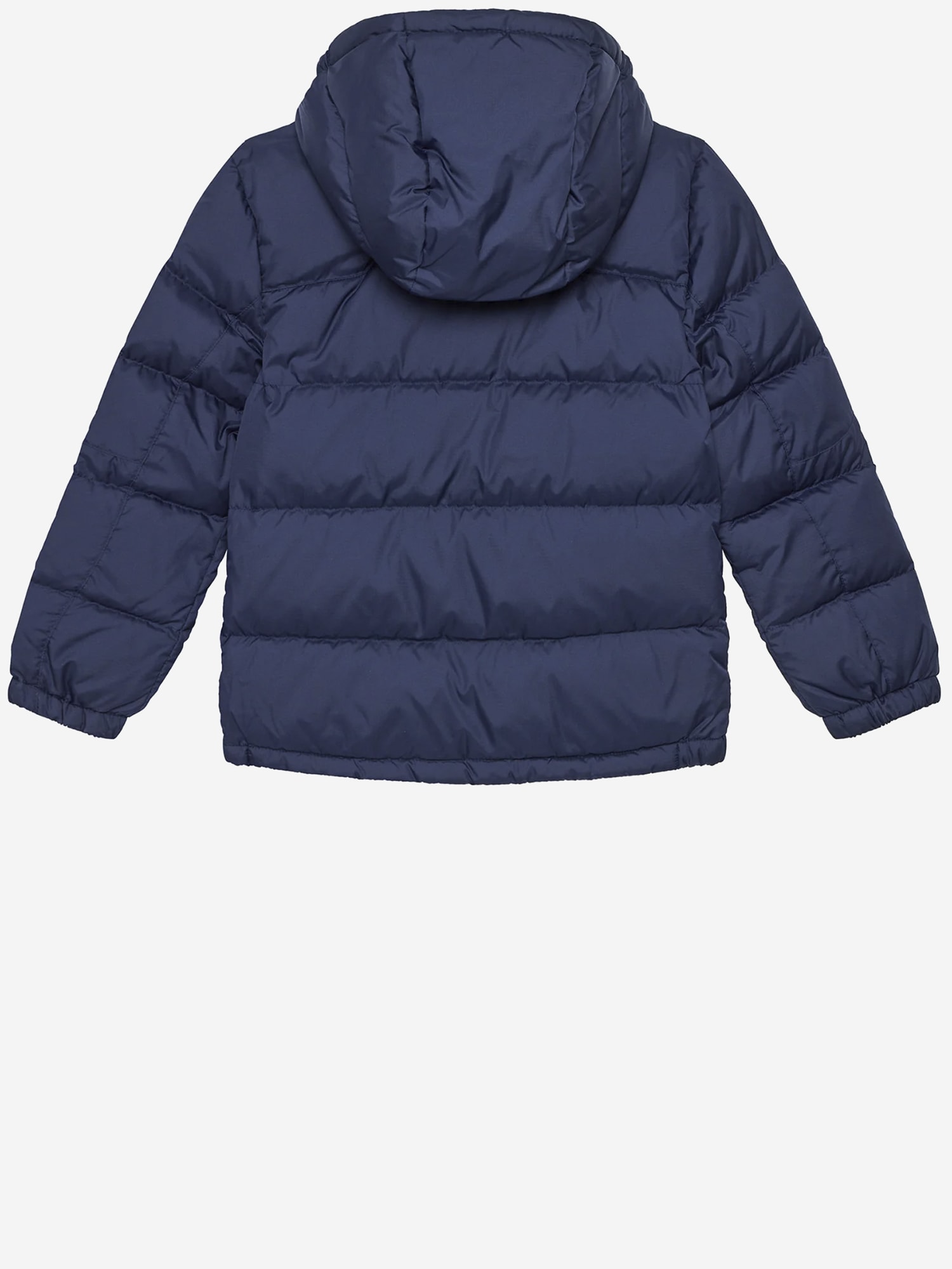 Polo Ralph Lauren Kids' Water Resistant 650 Fill Power Down Puffer Jacket With Removable Hood In Blue
