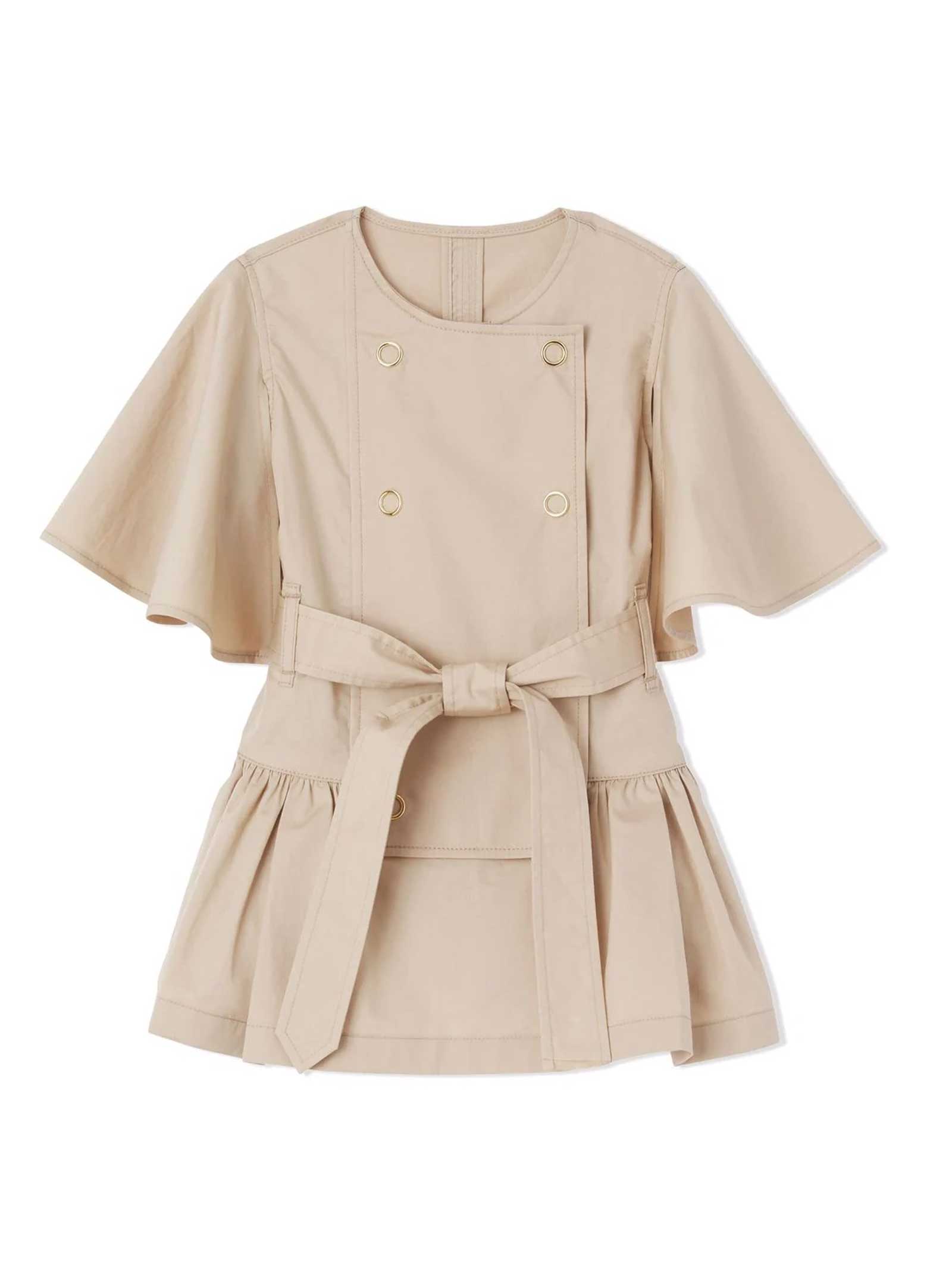 Burberry Beige Double-breasted Dress