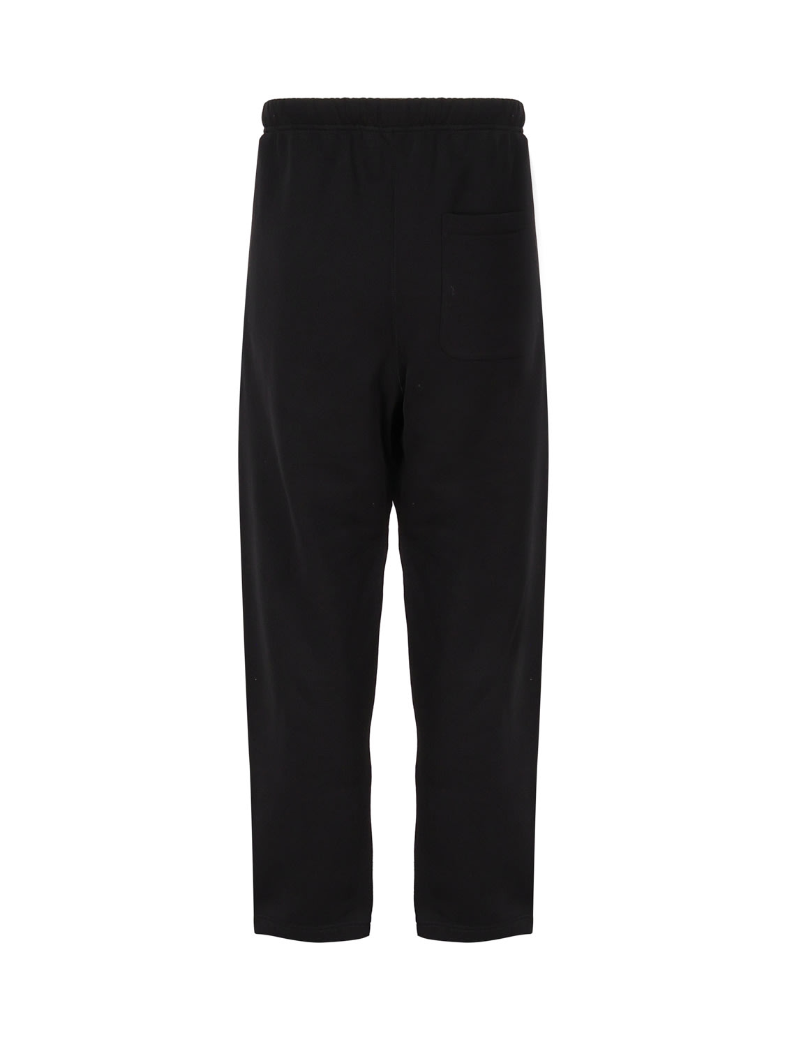 Shop Moncler Genius Pantaloni Sportivi Logati In Black